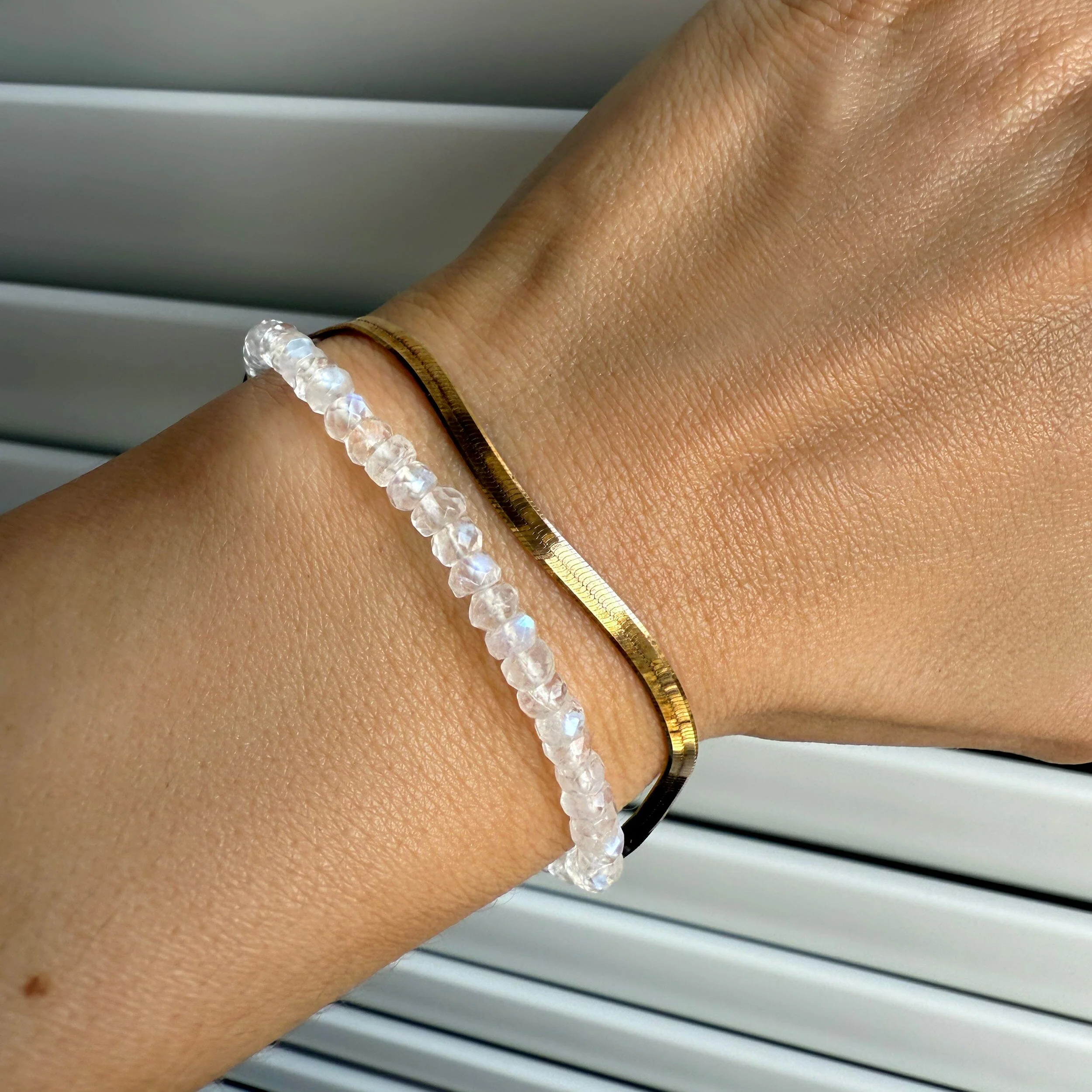 Moonstone Bracelet Stack - Finding Balance - Image 6