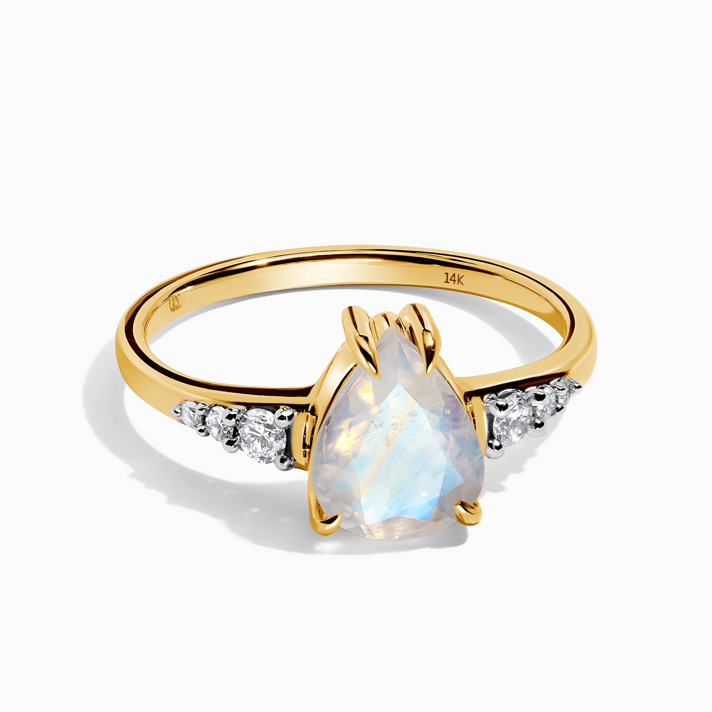 Moonstone Diamond Ring - I Promise - Image 5