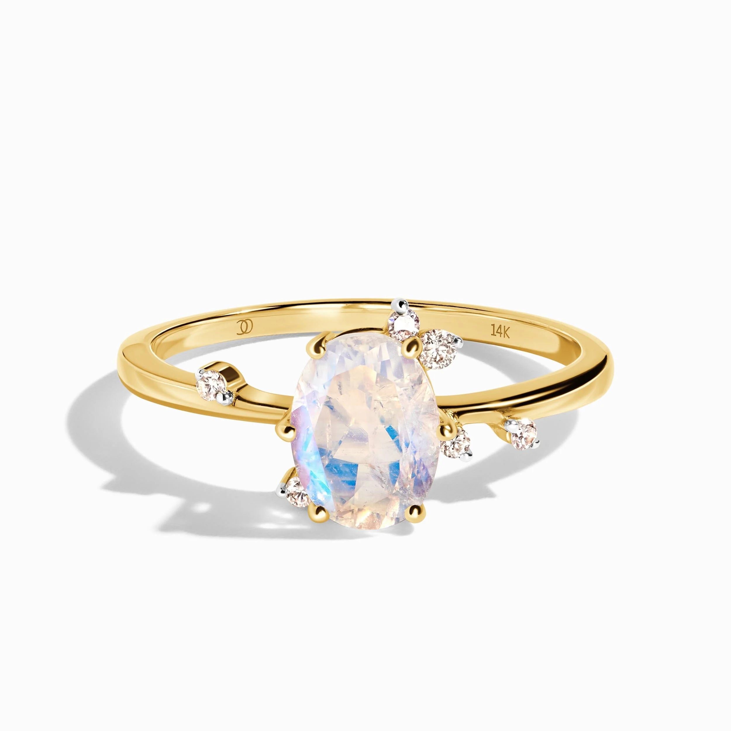 Moonstone Diamond Ring - Muse - Image 5