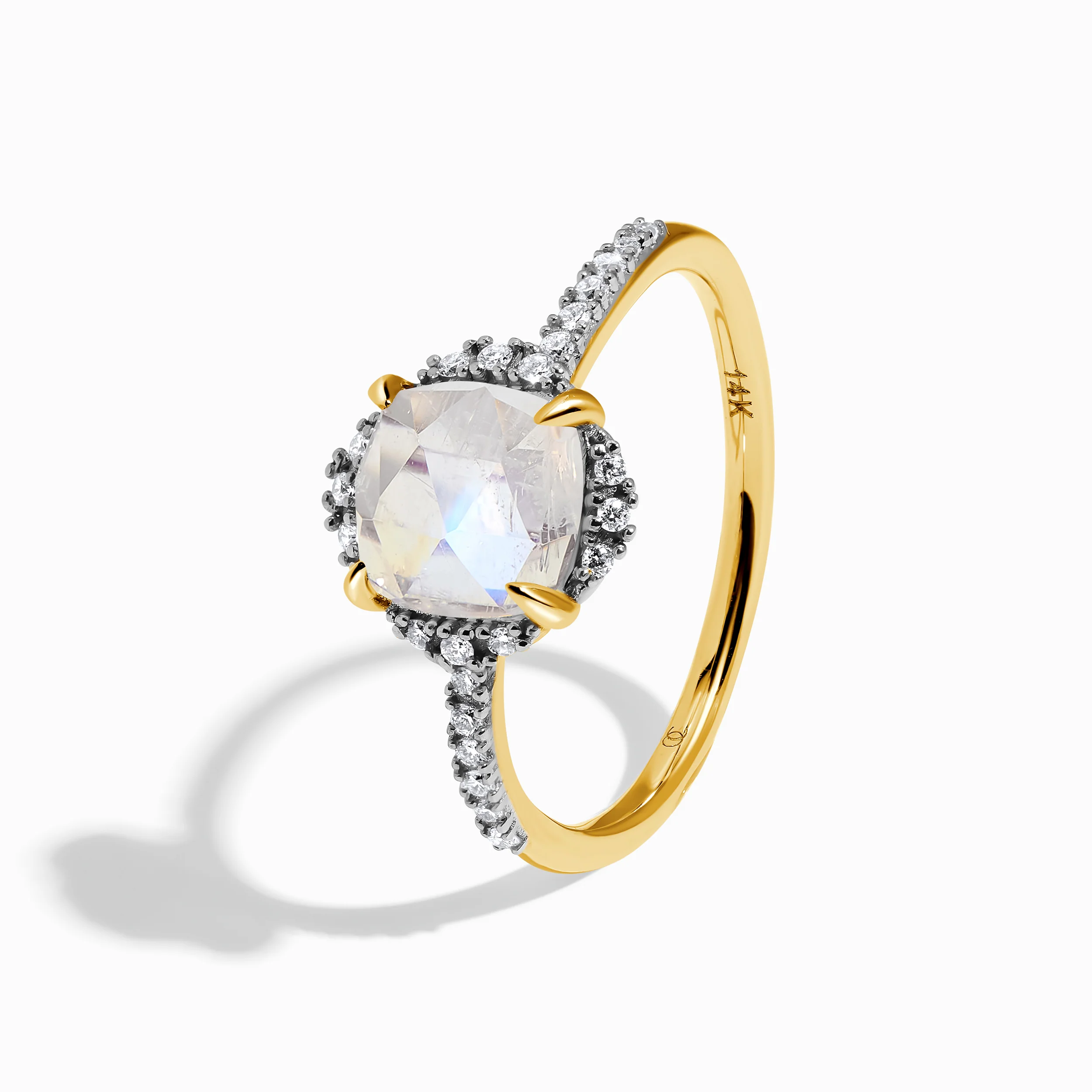Moonstone Diamond Ring - My Always - Image 14