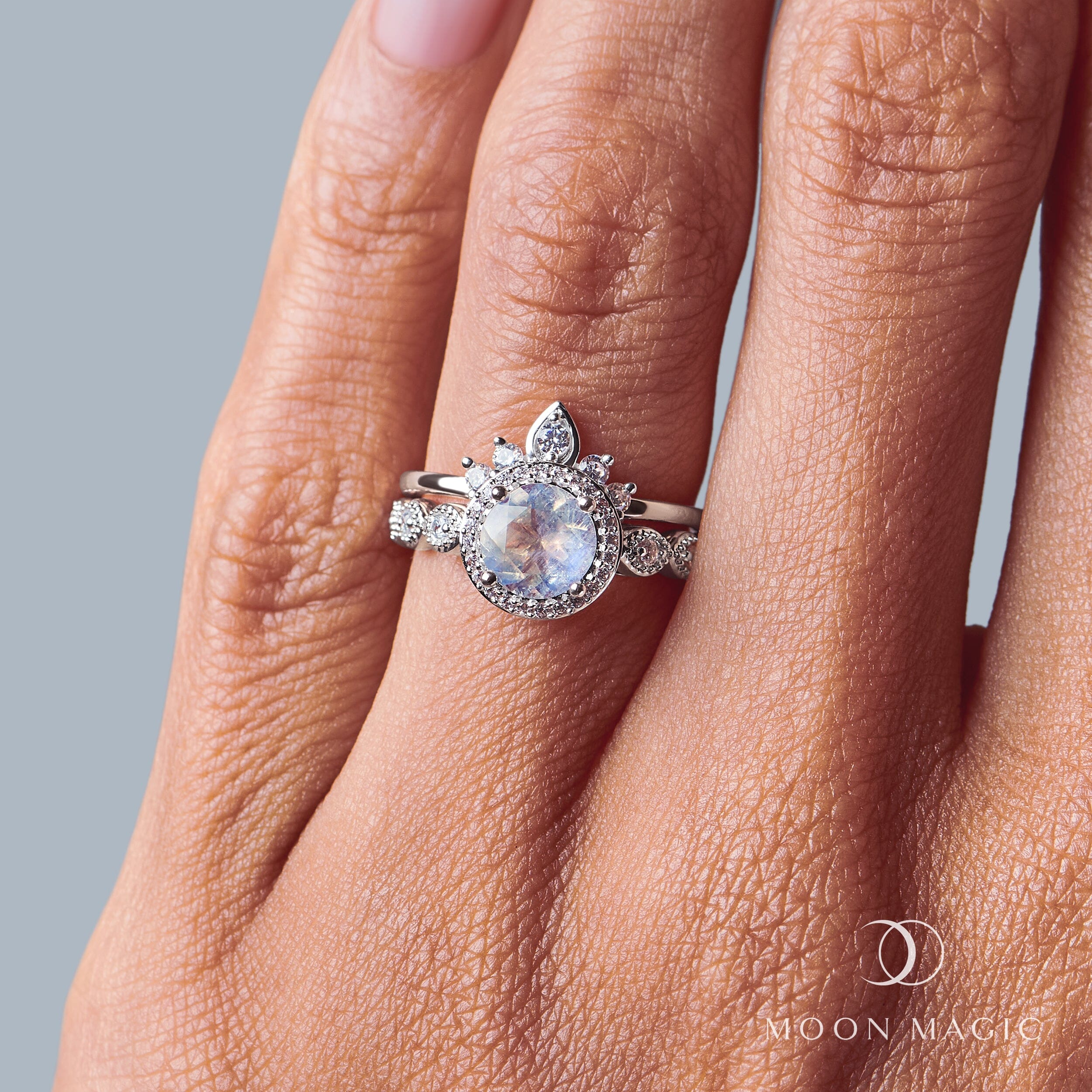 Moonstone Diamond Ring - Soulmate - Image 12