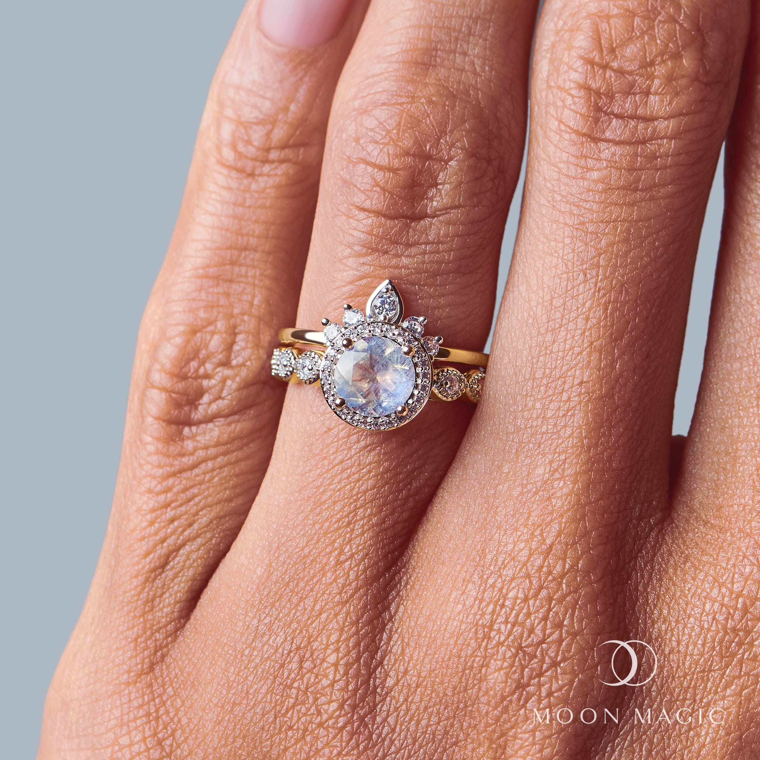 Moonstone Diamond Ring - Soulmate - Image 15