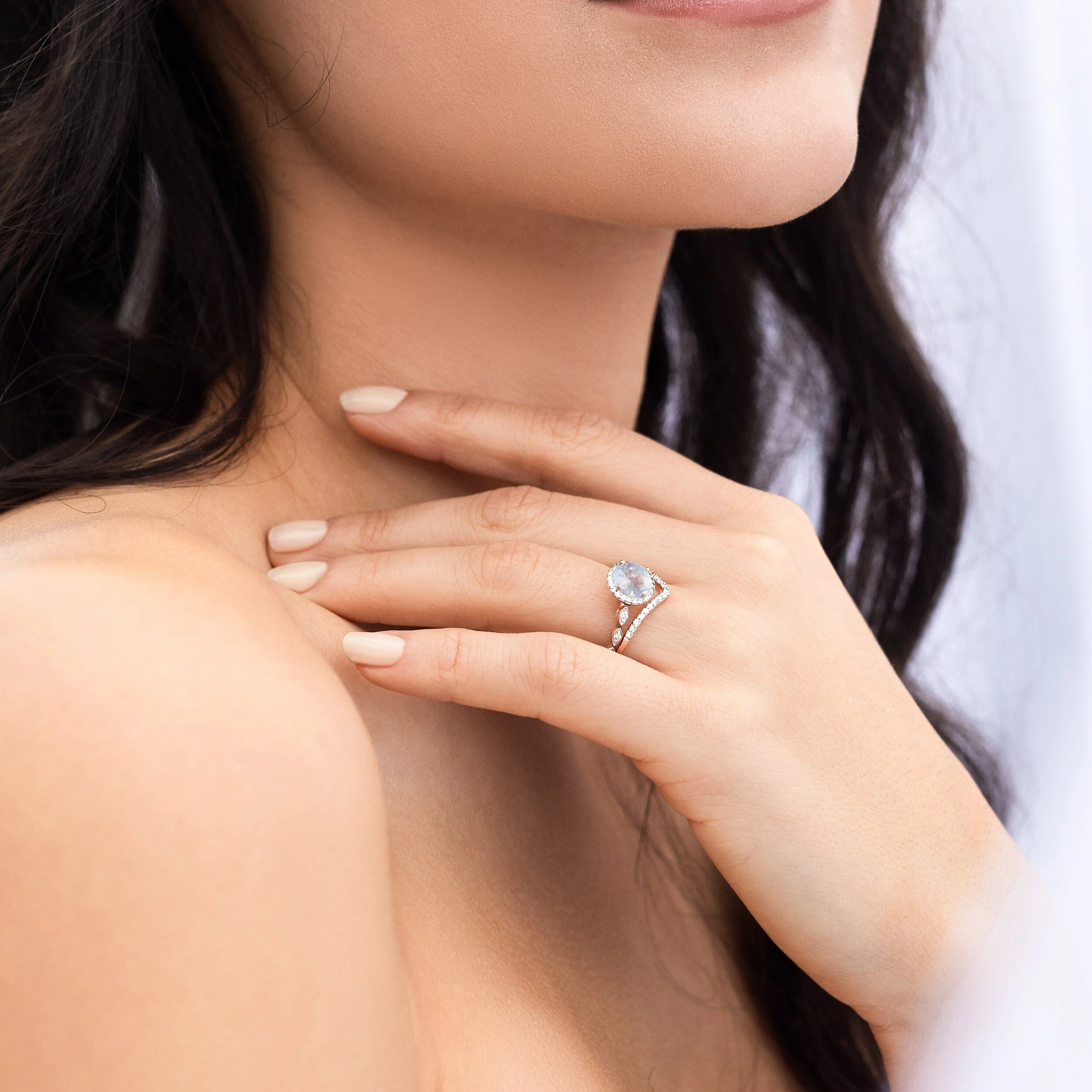 Moonstone Diamond Ring - Soulmate - Image 16