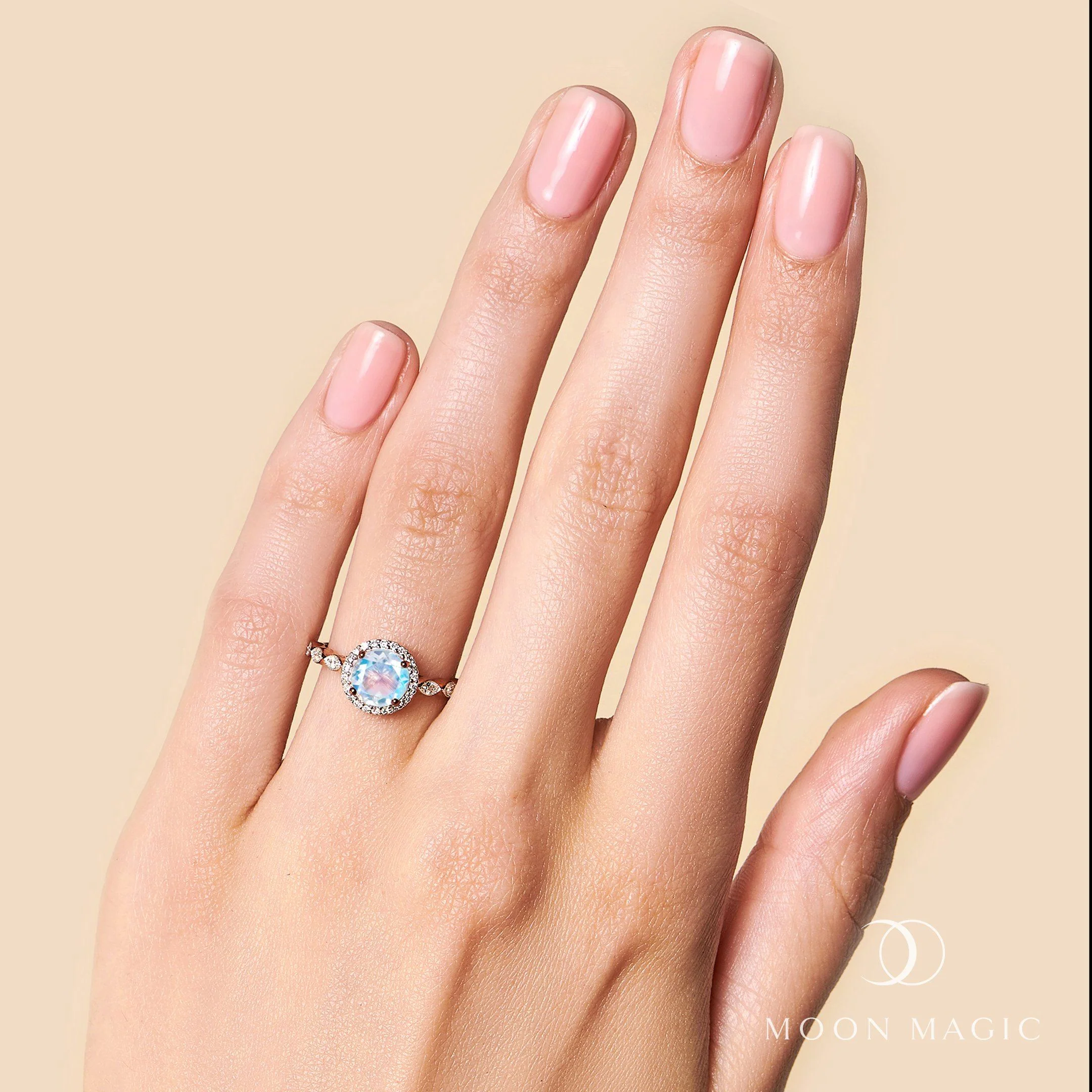 Moonstone Diamond Ring - Soulmate - Image 21
