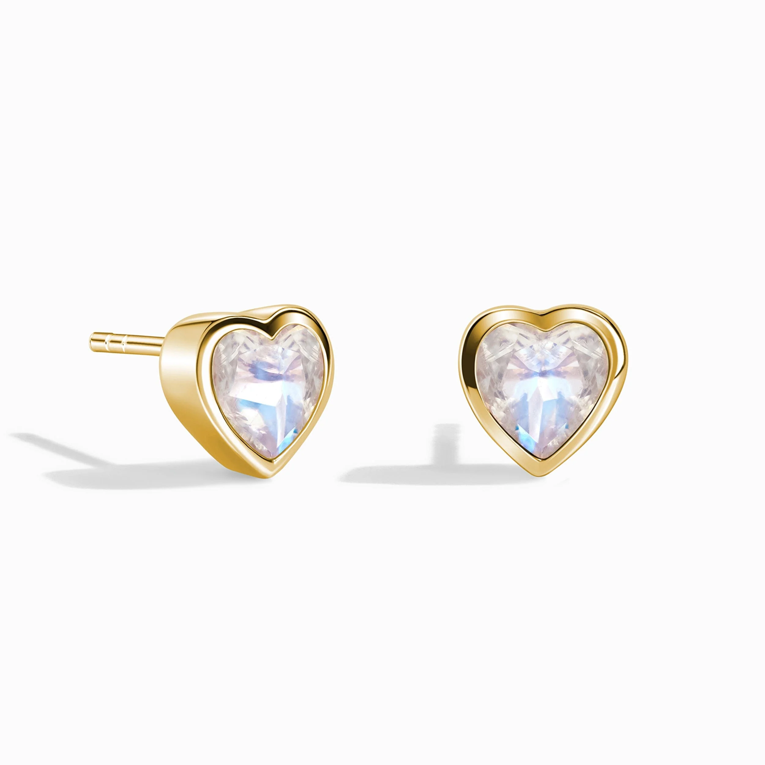 Moonstone Earrings - Mad For You Studs - Image 5