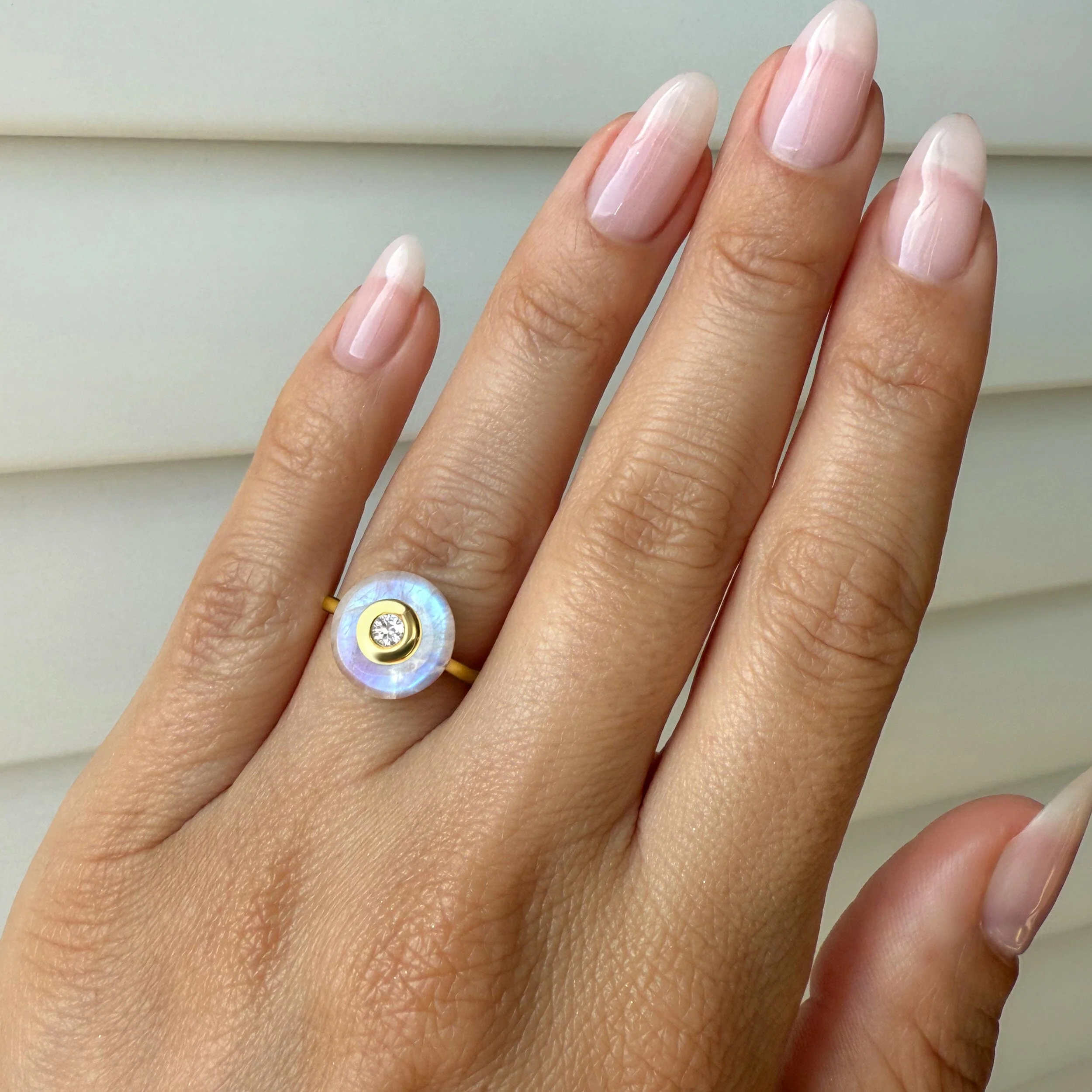 Moonstone Fidget Ring - Ora - Image 6