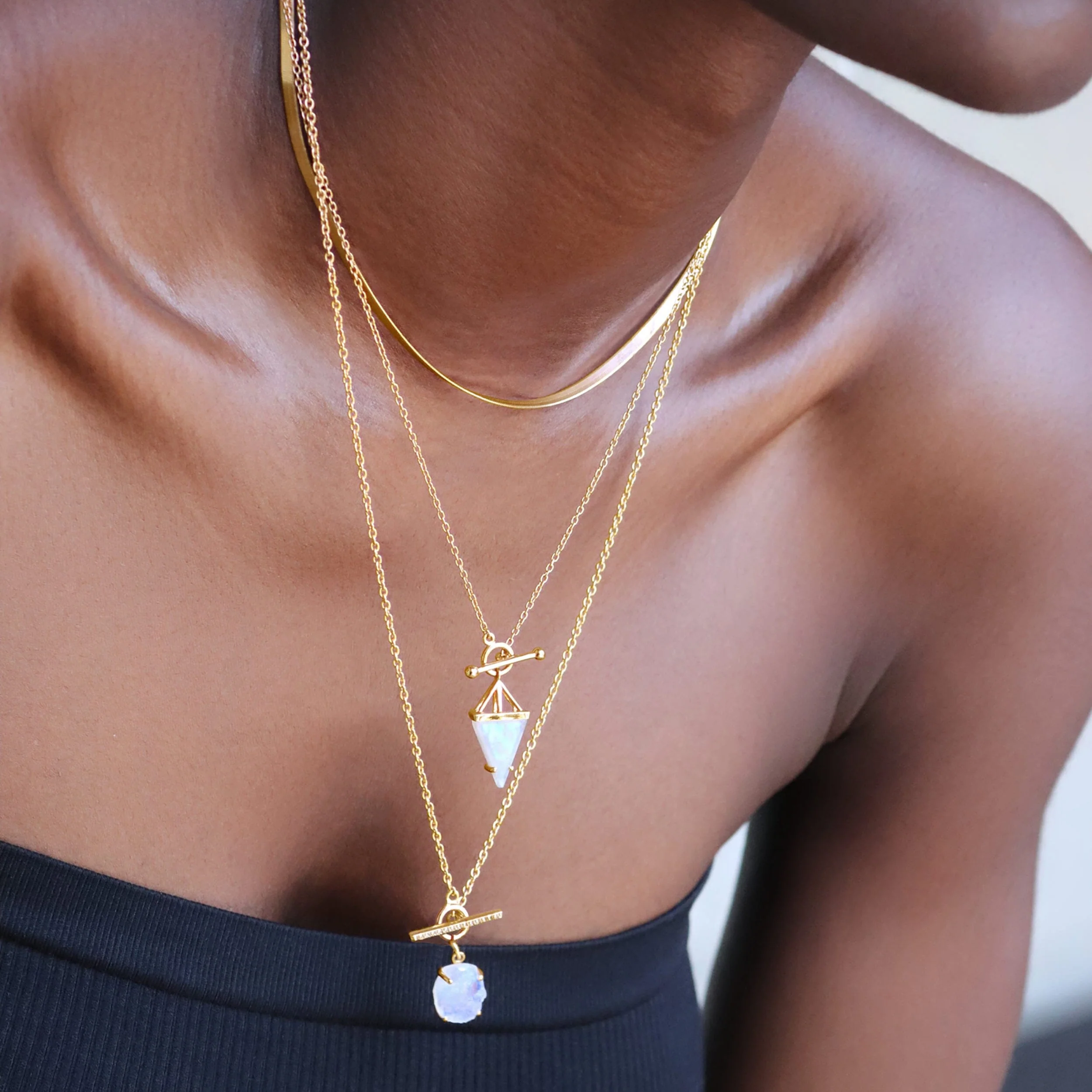 Moonstone Necklace - Heroine T-Lock - Image 40