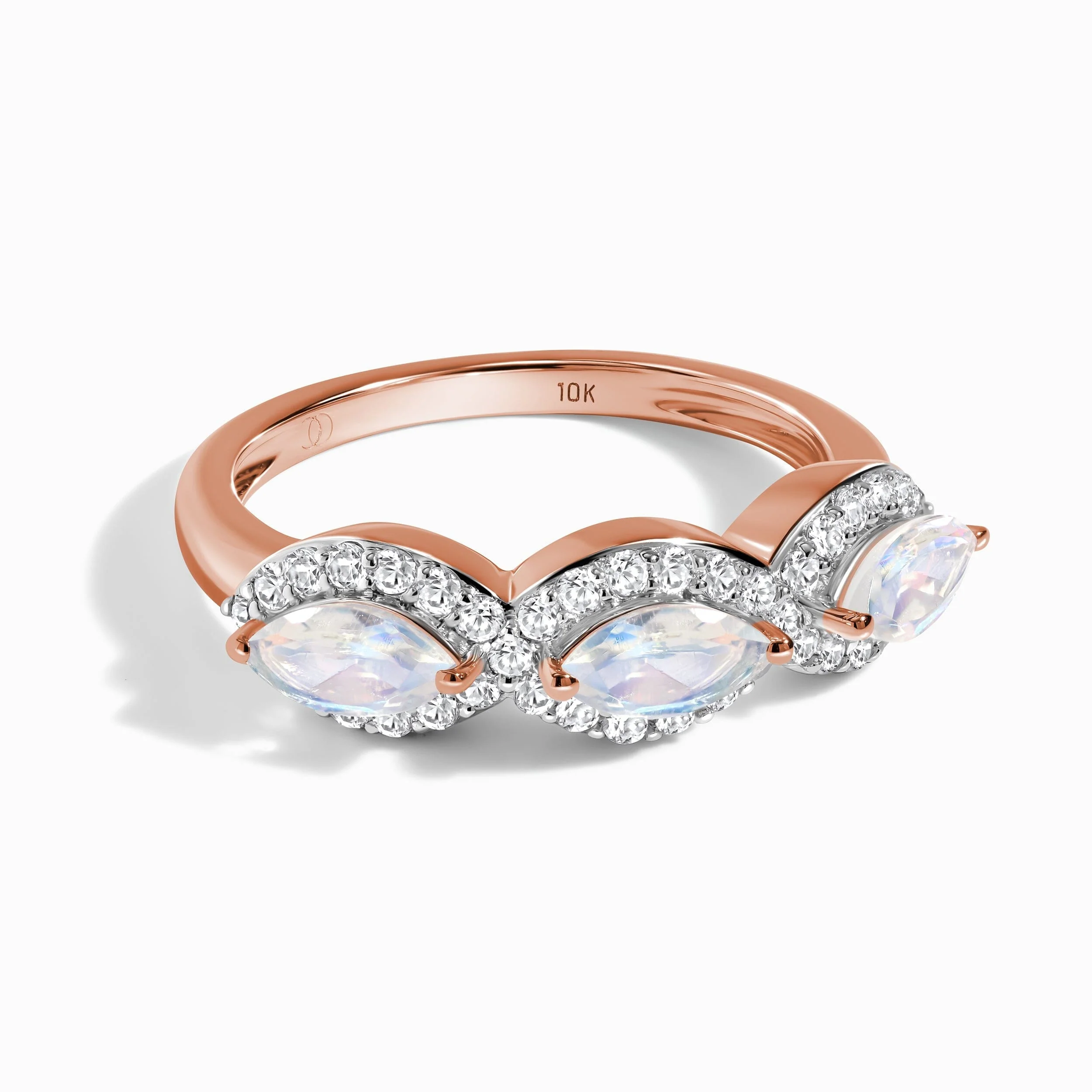 Moonstone Lab Diamond Ring - Euphoria - Image 3