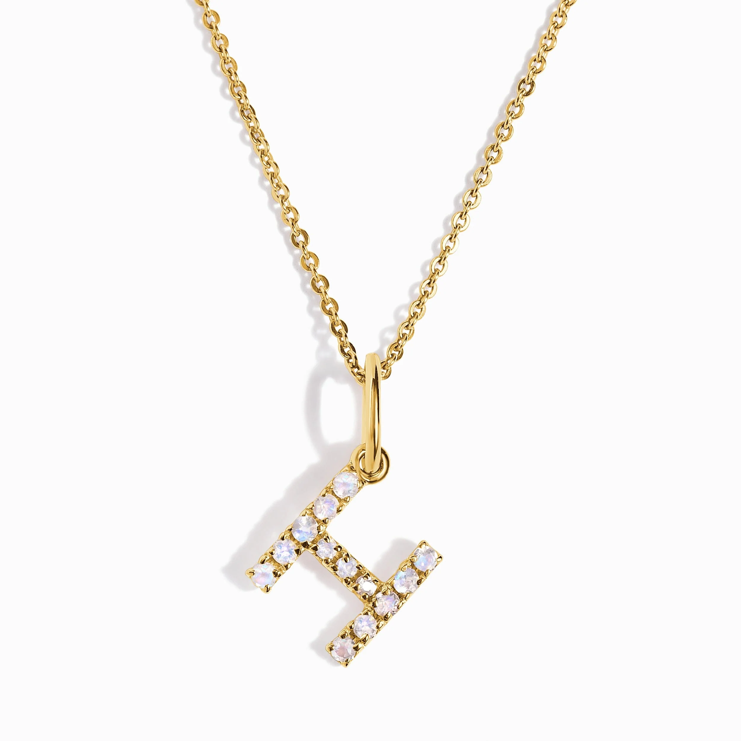 Moonstone Necklace - Alphabet - Image 15