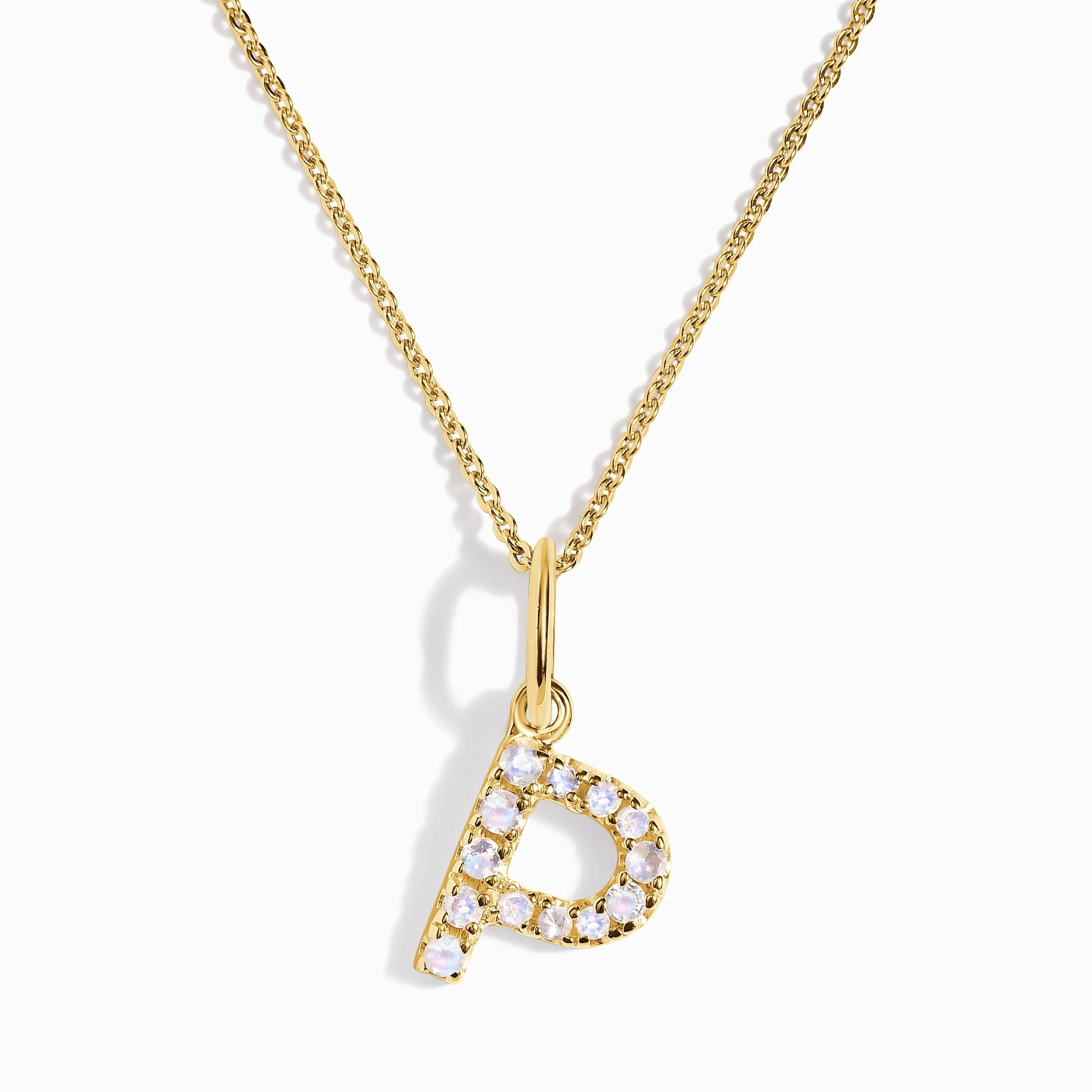 Moonstone Necklace - Alphabet - Image 31