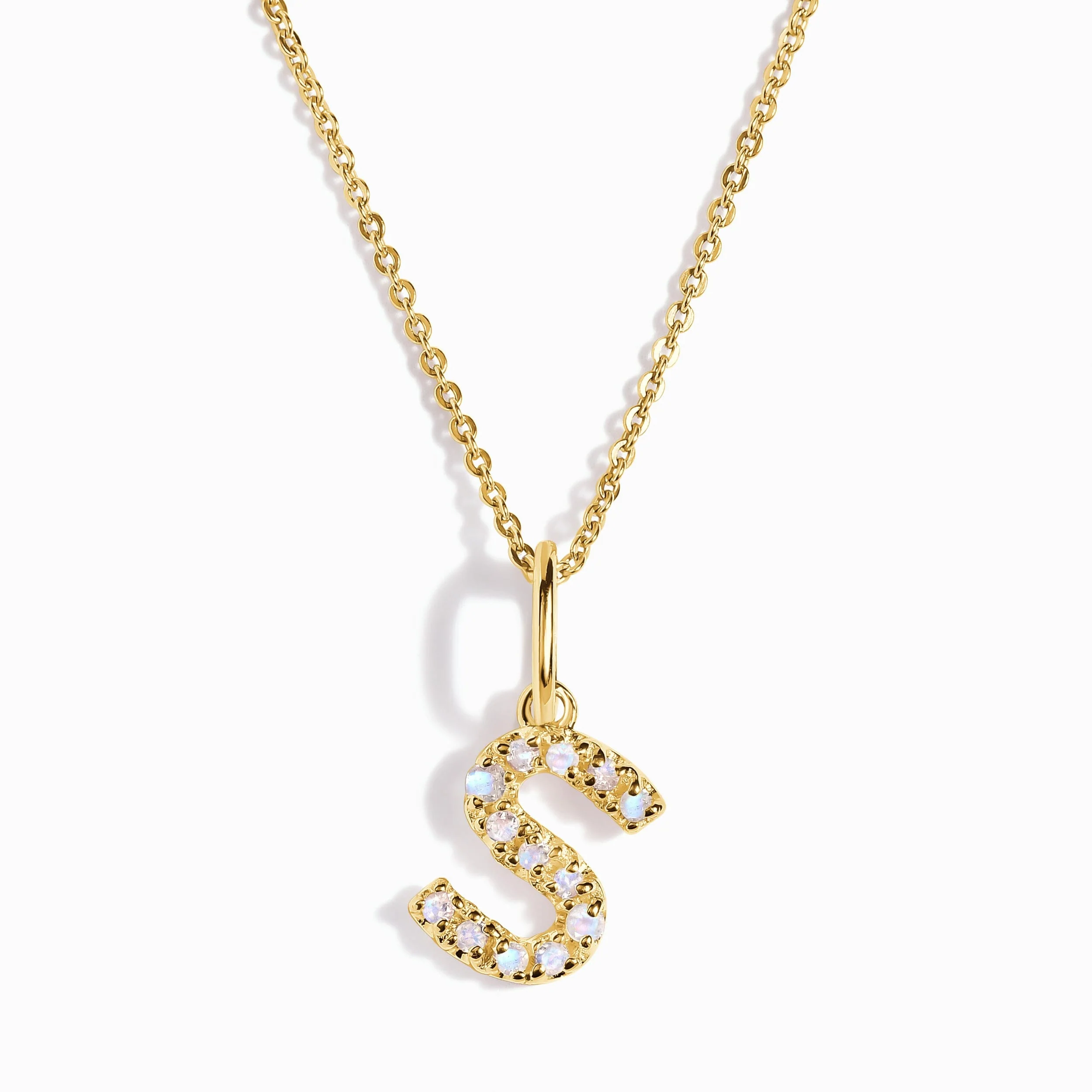 Moonstone Necklace - Alphabet - Image 37