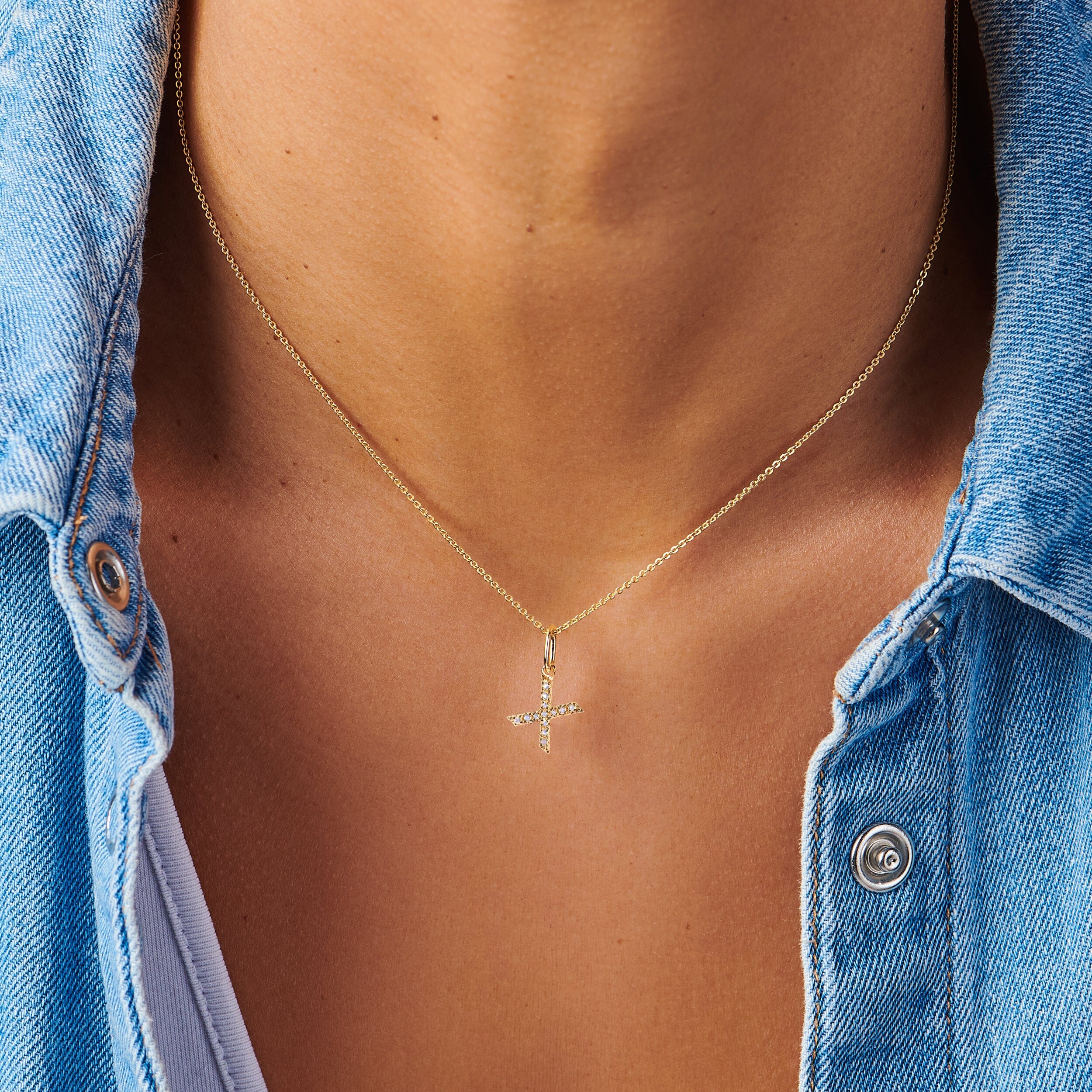 Moonstone Necklace - Alphabet - Image 48