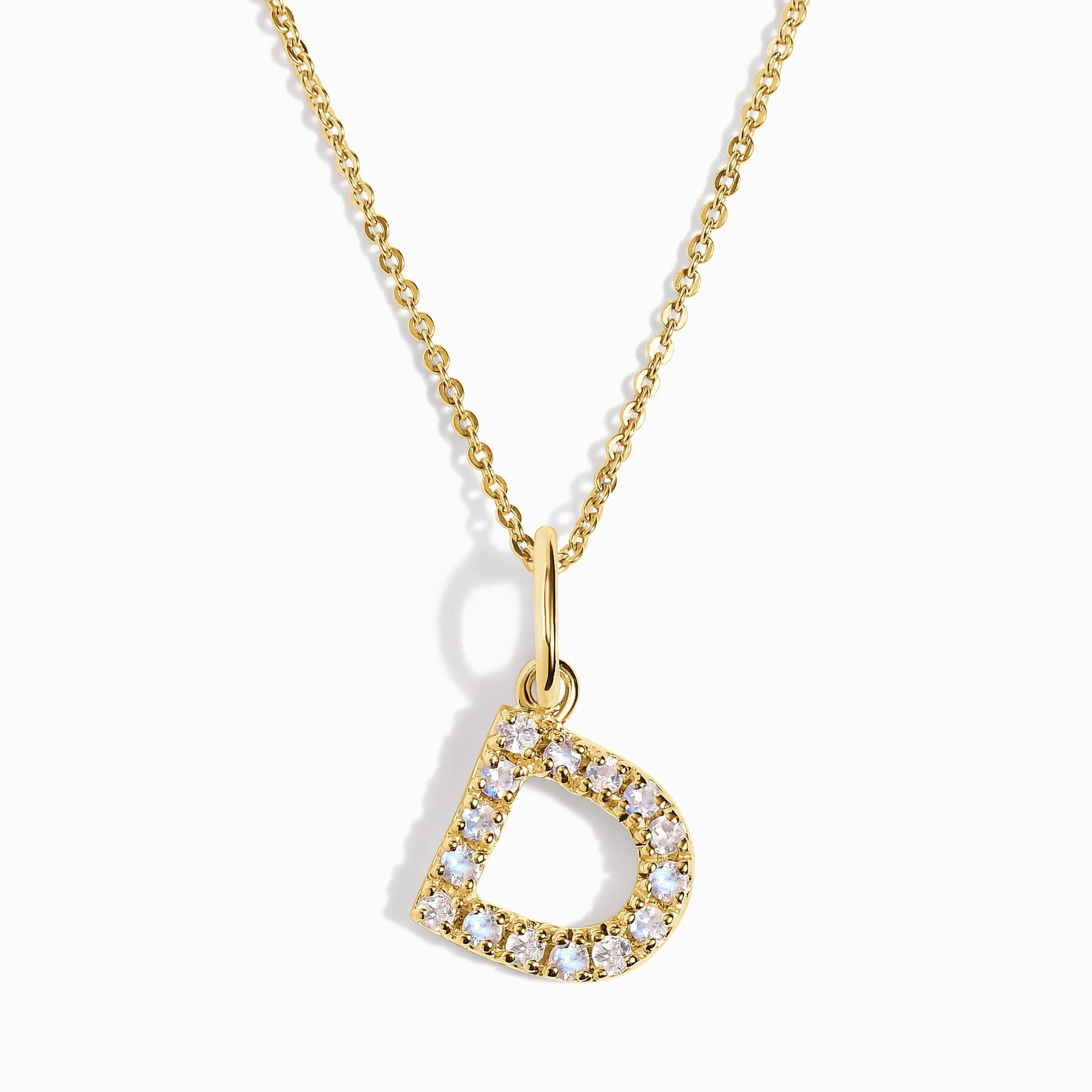 Moonstone Necklace - Alphabet - Image 7