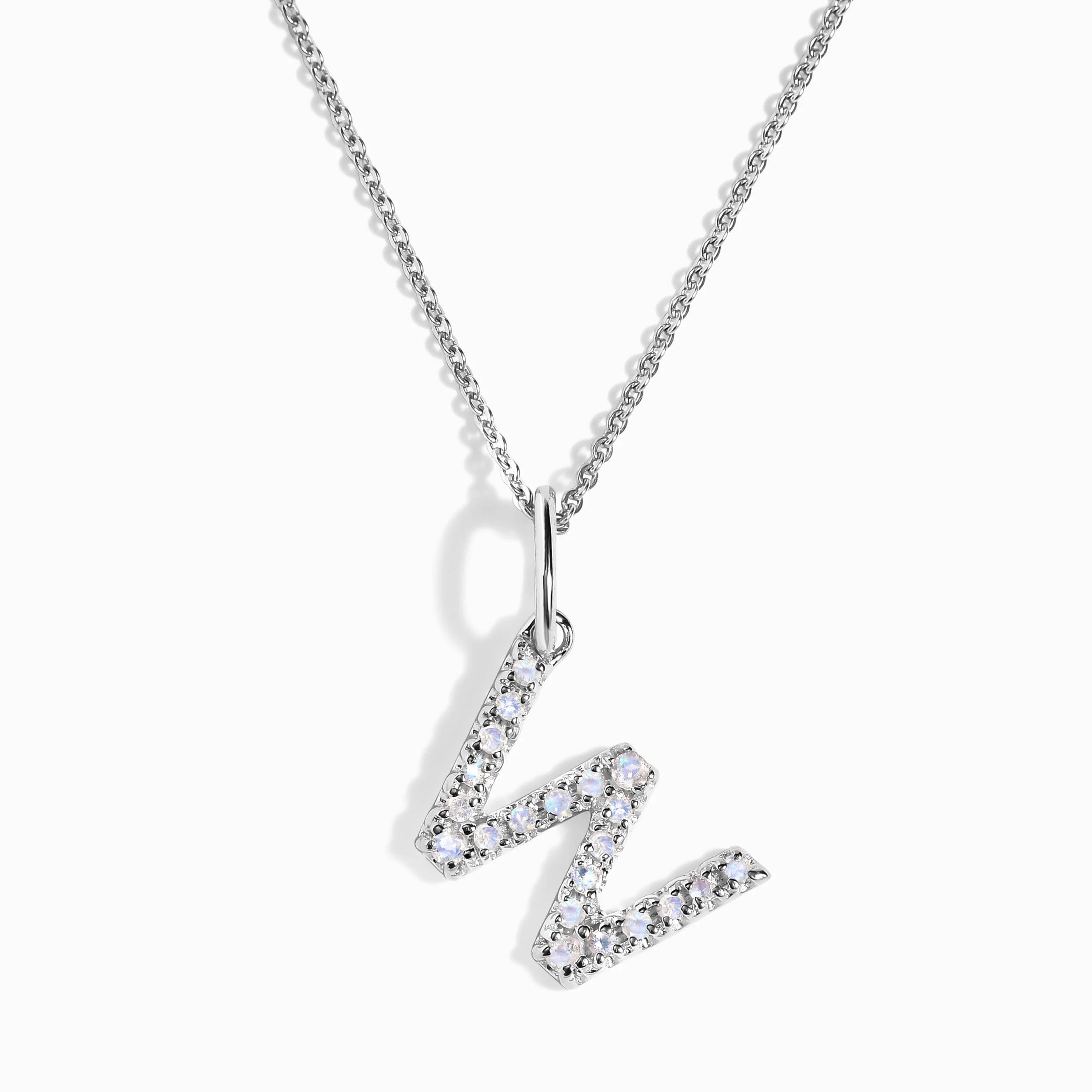 Moonstone Necklace - Alphabet - Image 13
