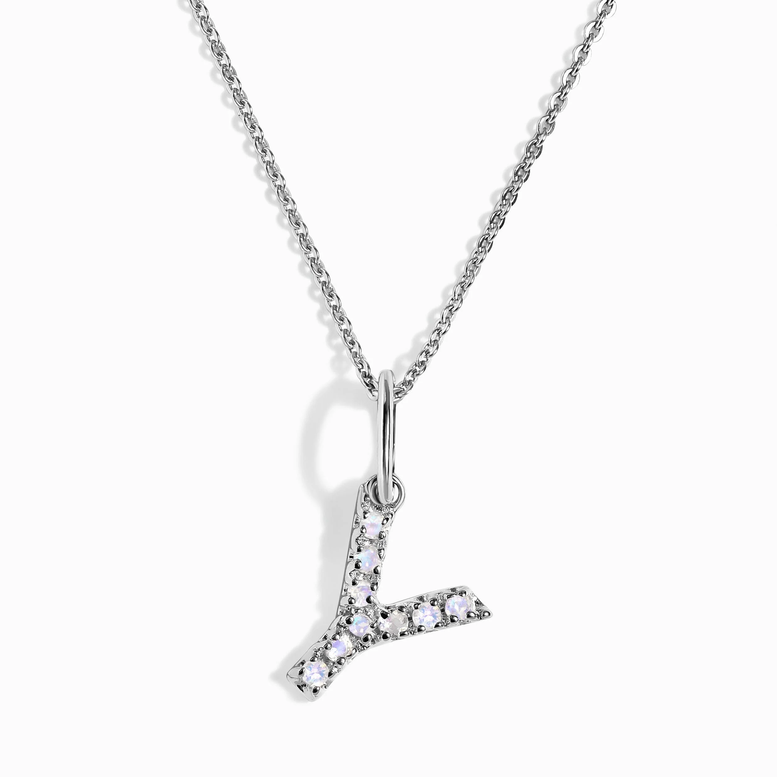 Moonstone Necklace - Alphabet - Image 17
