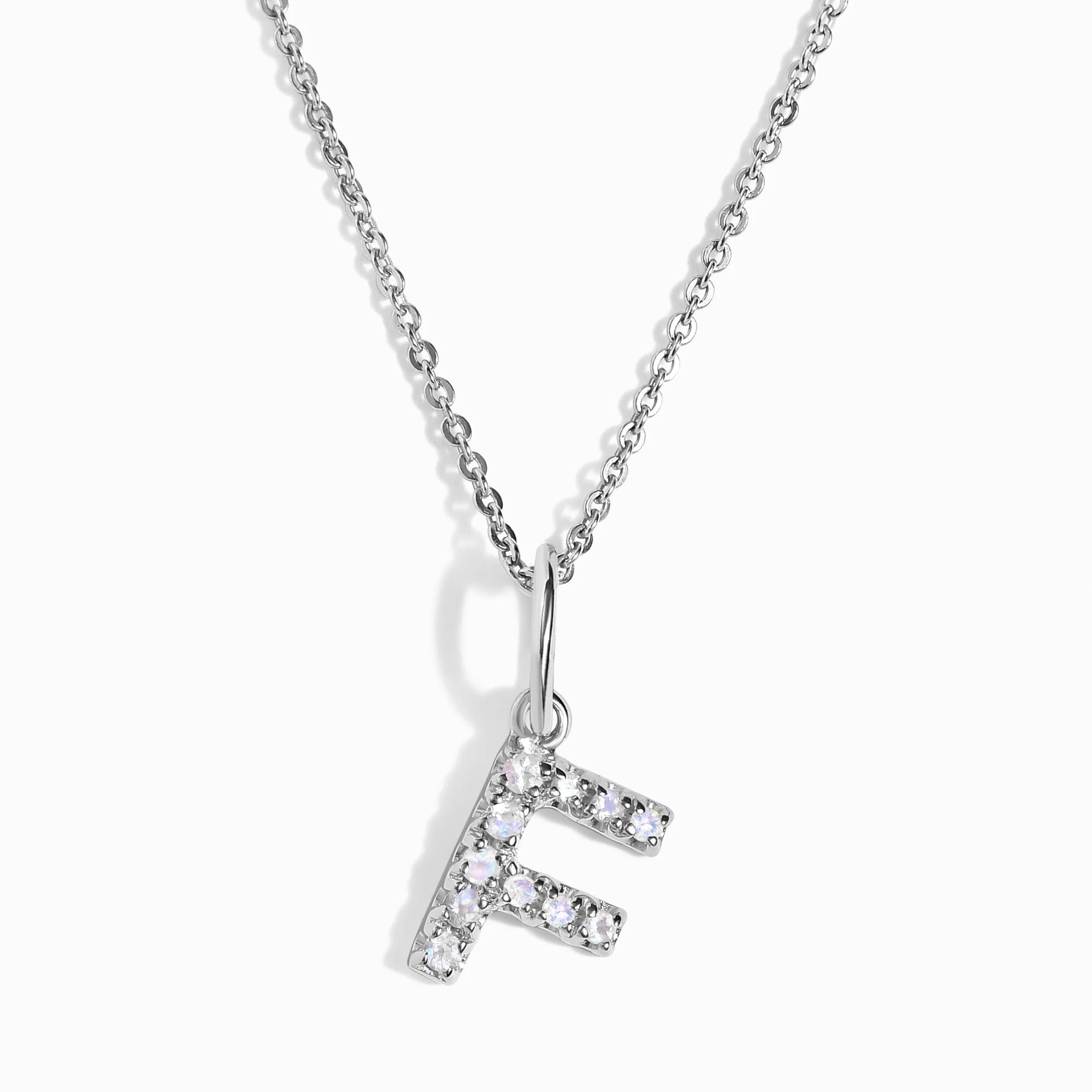 Moonstone Necklace - Alphabet - Image 29