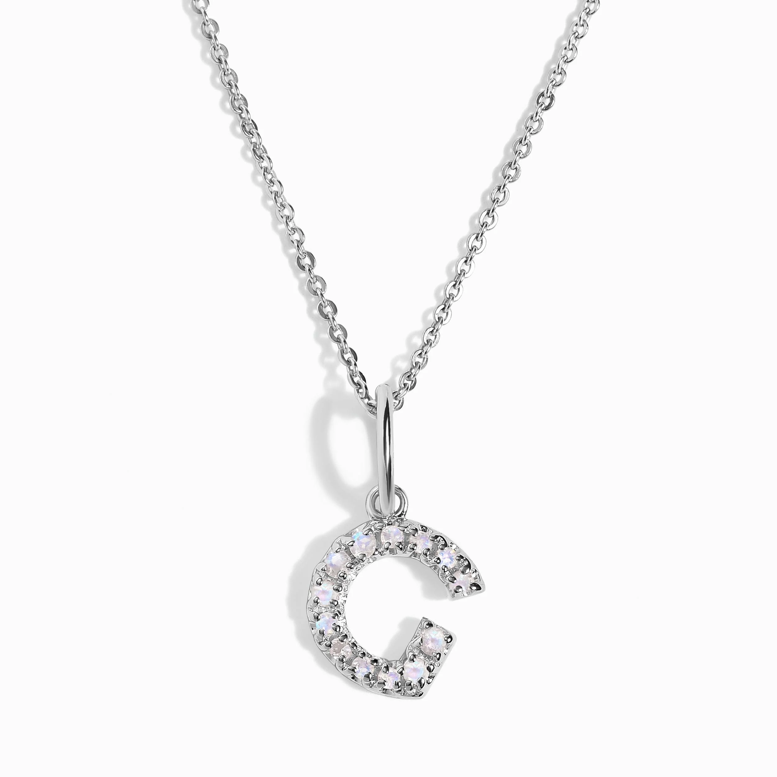 Moonstone Necklace - Alphabet - Image 31