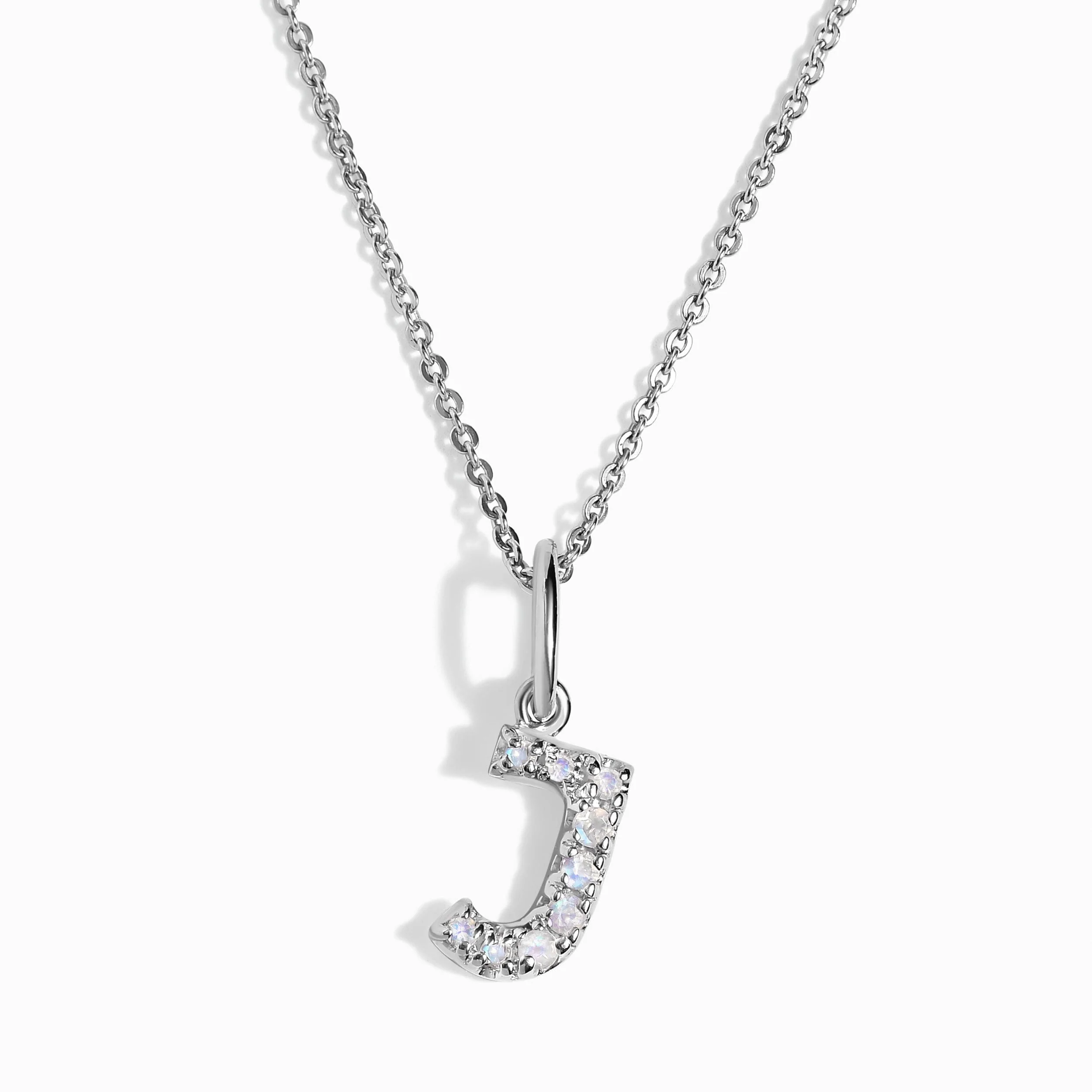 Moonstone Necklace - Alphabet - Image 32