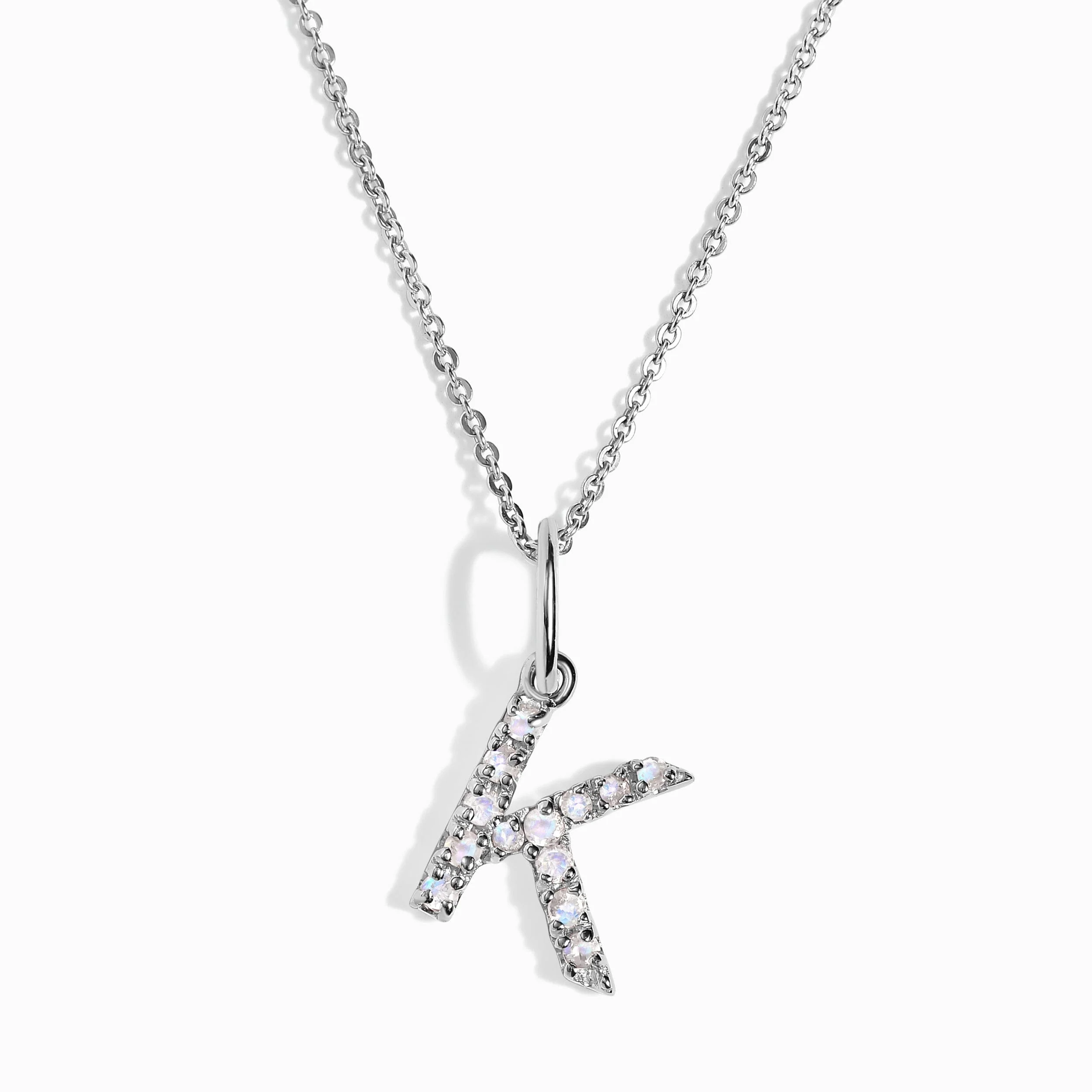 Moonstone Necklace - Alphabet - Image 35