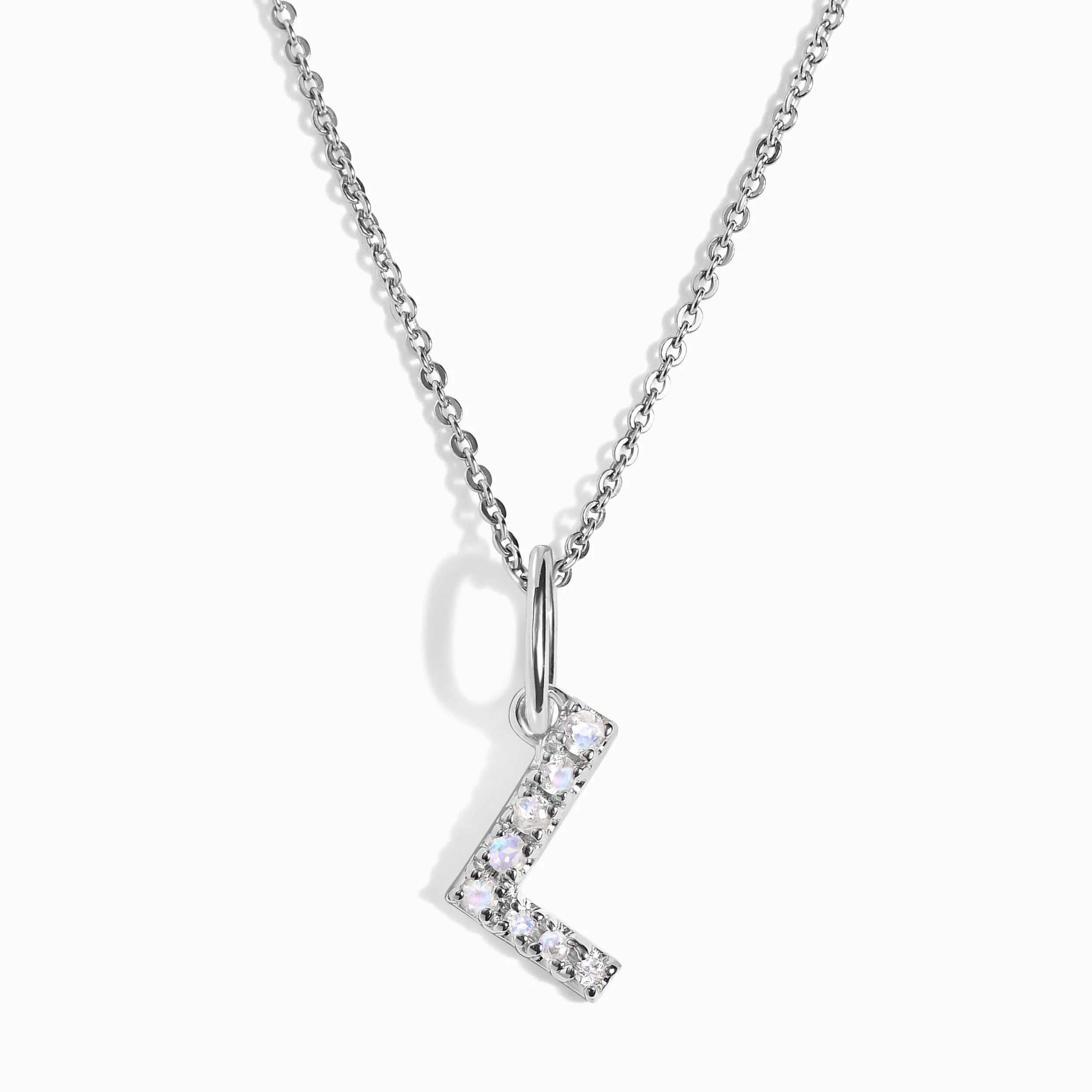 Moonstone Necklace - Alphabet - Image 37