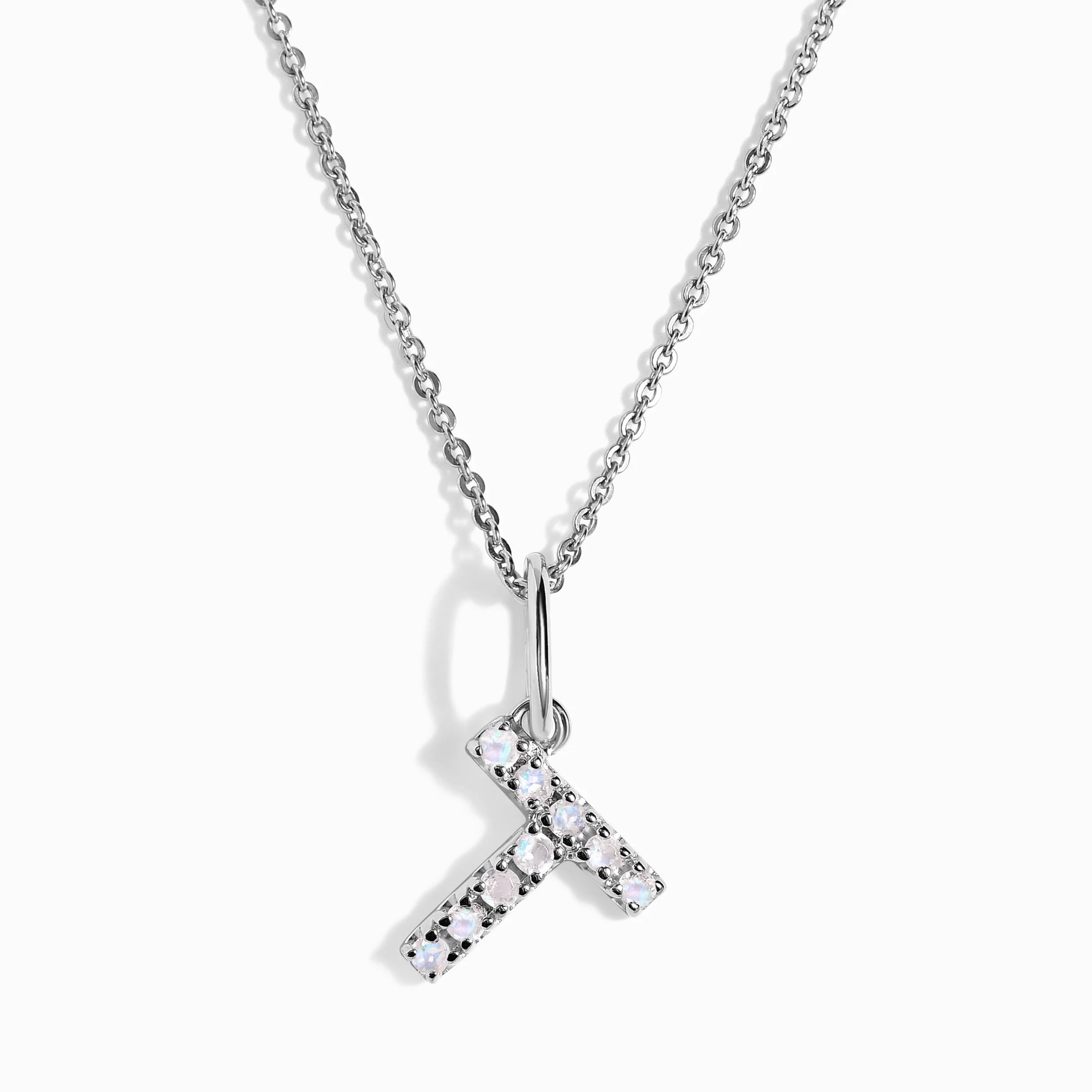 Moonstone Necklace - Alphabet - Image 47