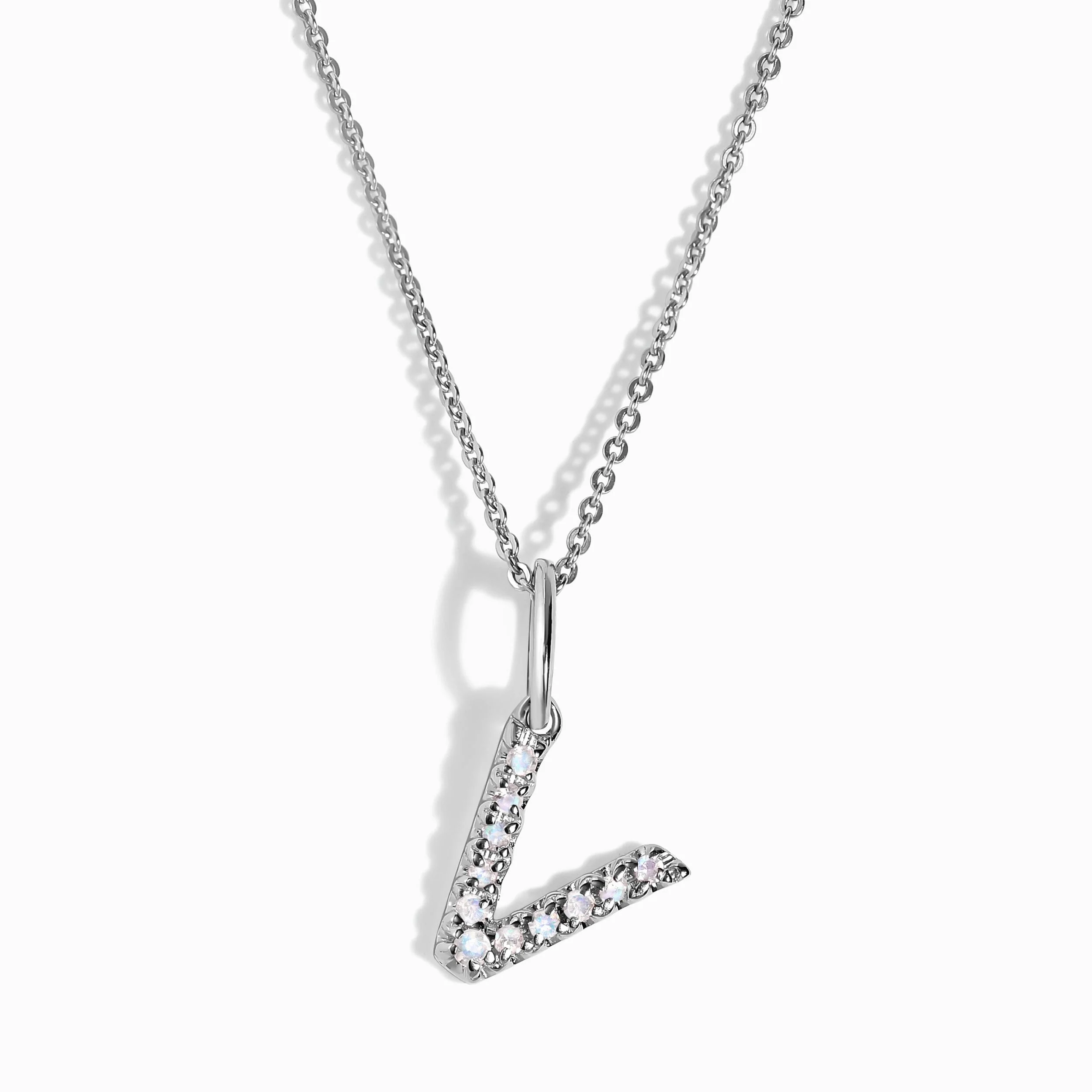 Moonstone Necklace - Alphabet - Image 49