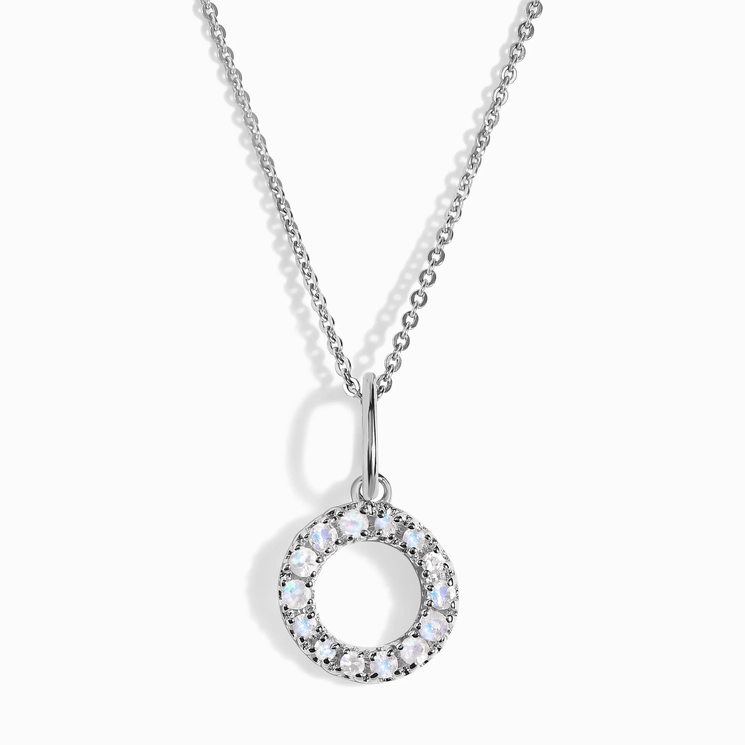 Moonstone Necklace - Alphabet - Image 5