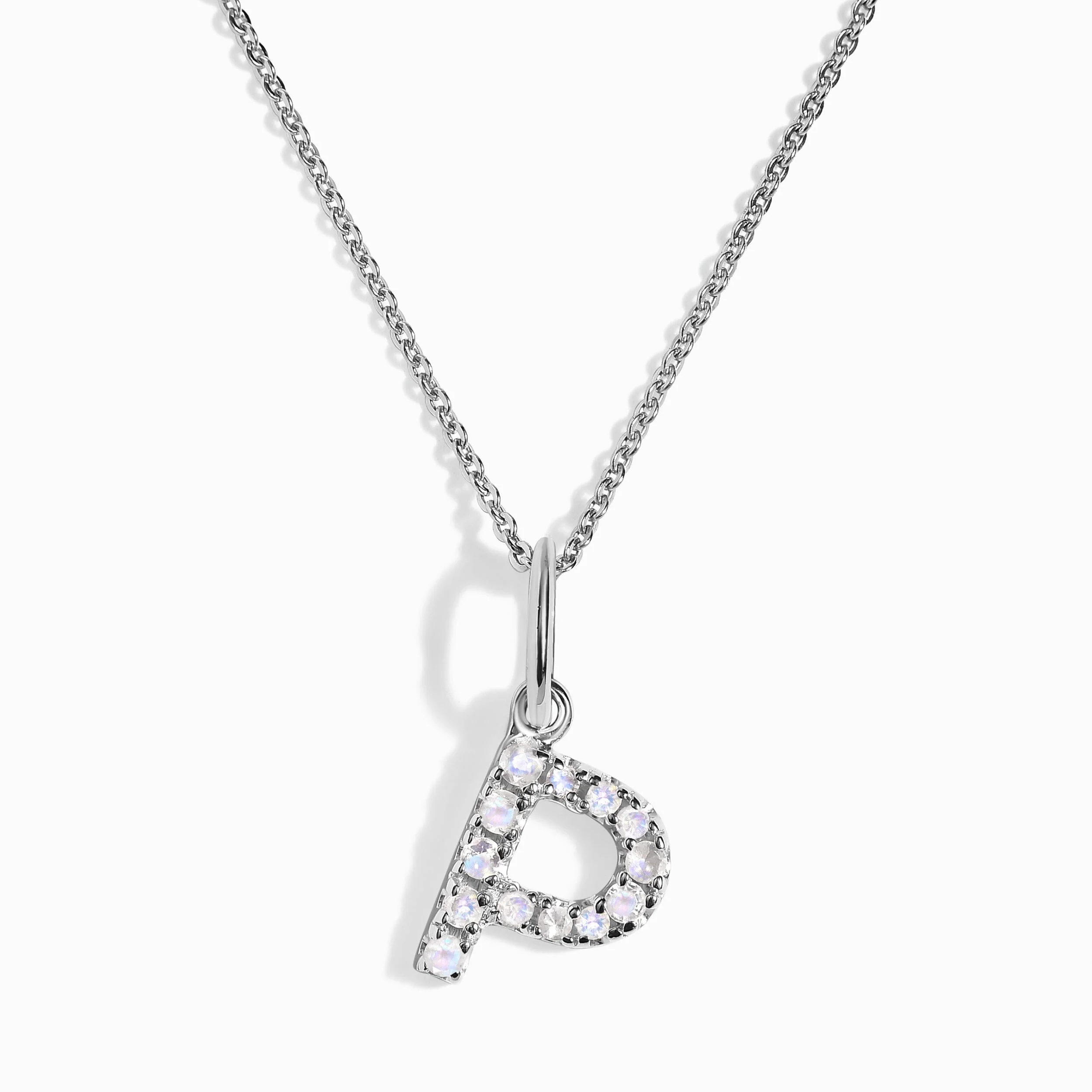 Moonstone Necklace - Alphabet - Image 7