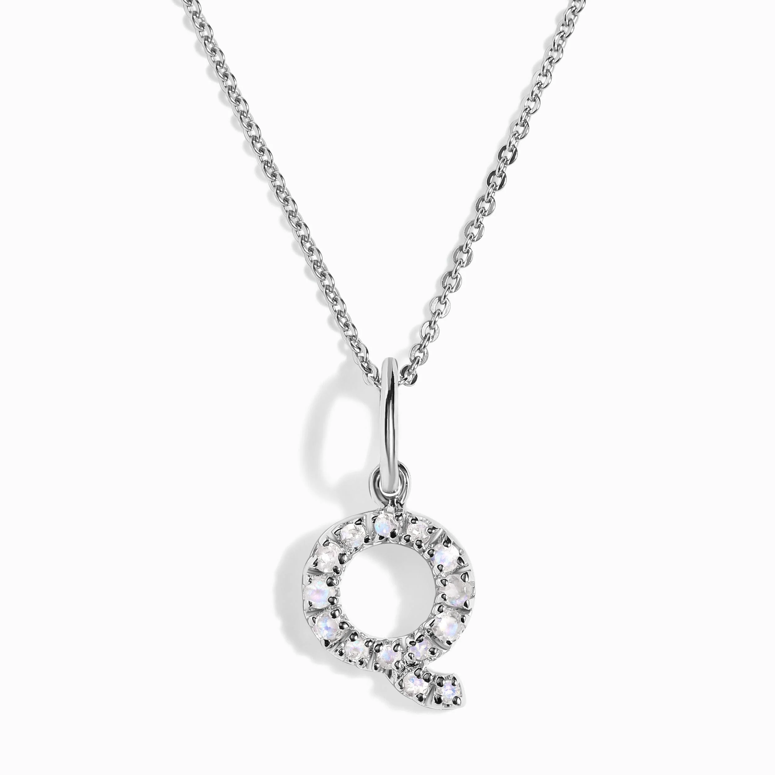 Moonstone Necklace - Alphabet - Image 9