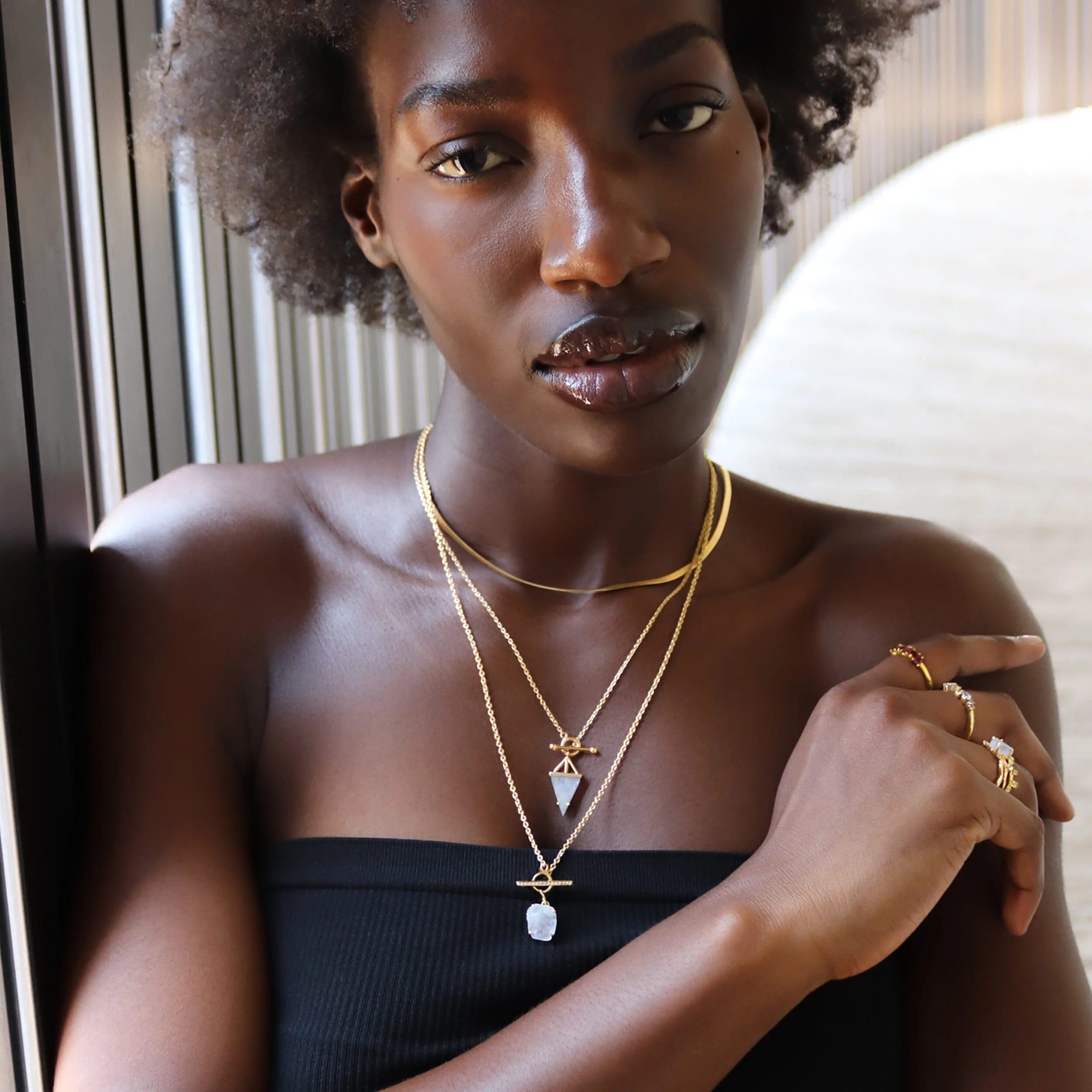 Moonstone Necklace - Heroine T-Lock - Image 27