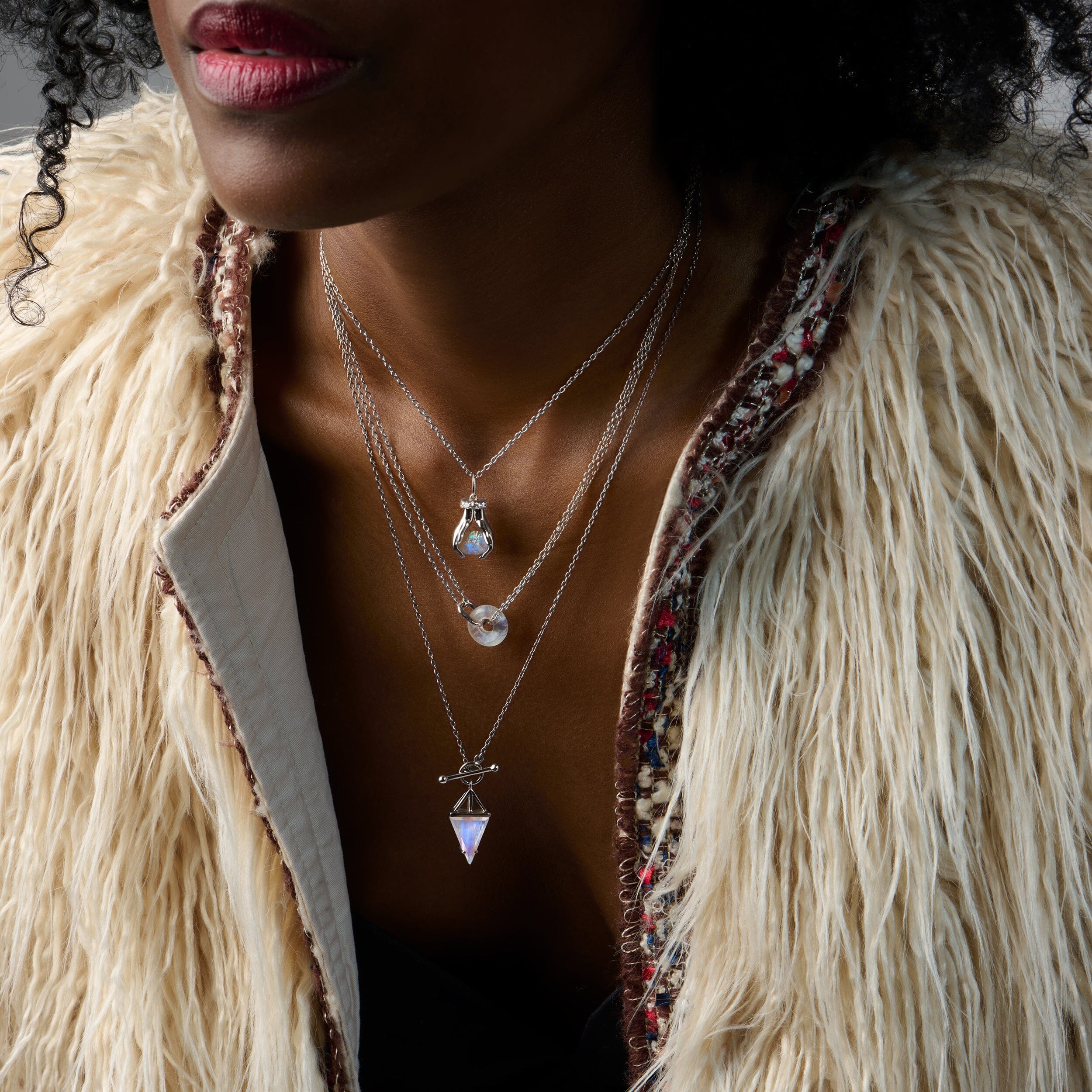 Moonstone Necklace - Hold The Energy - Intuition - Image 11