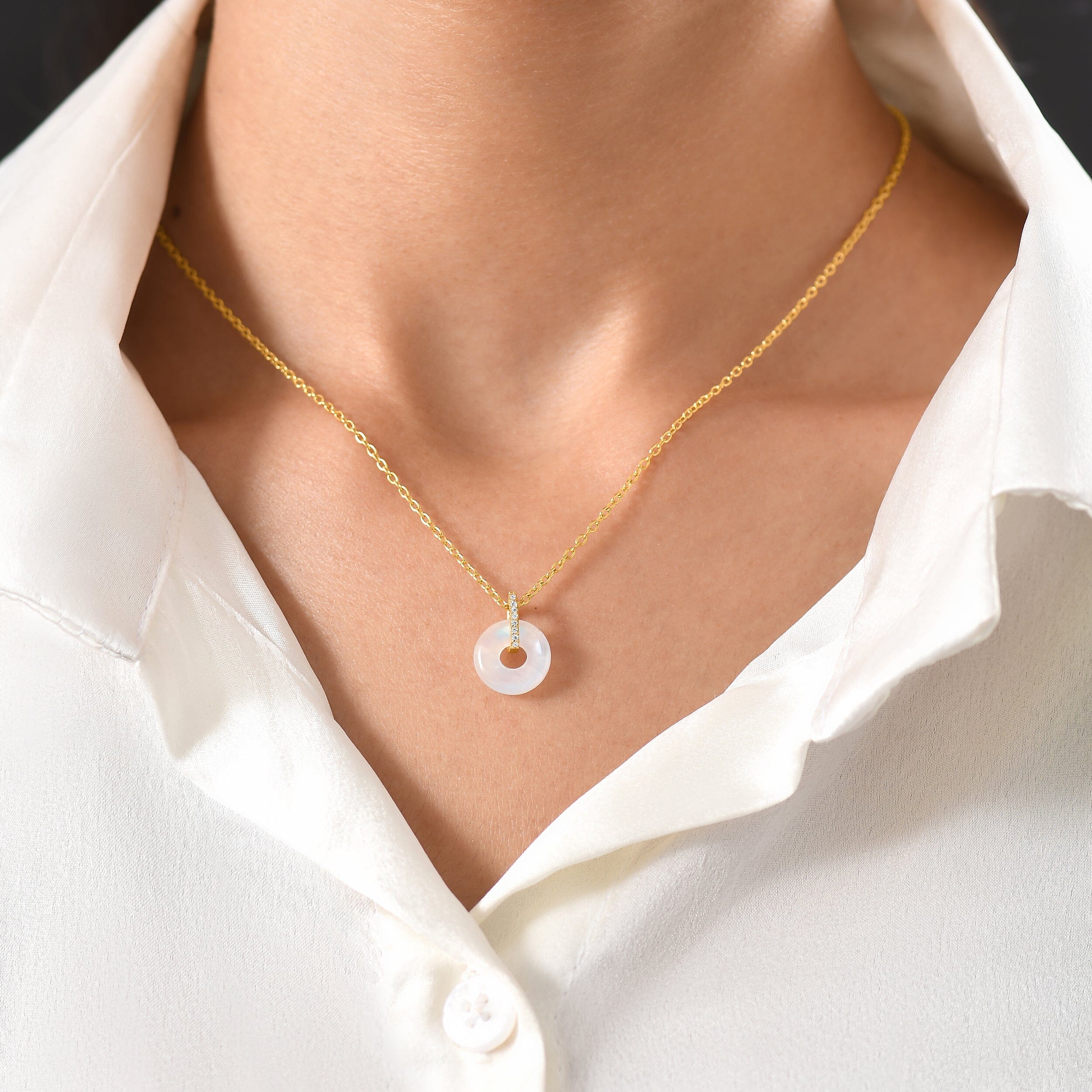Moonstone Necklace - Liora - Image 6