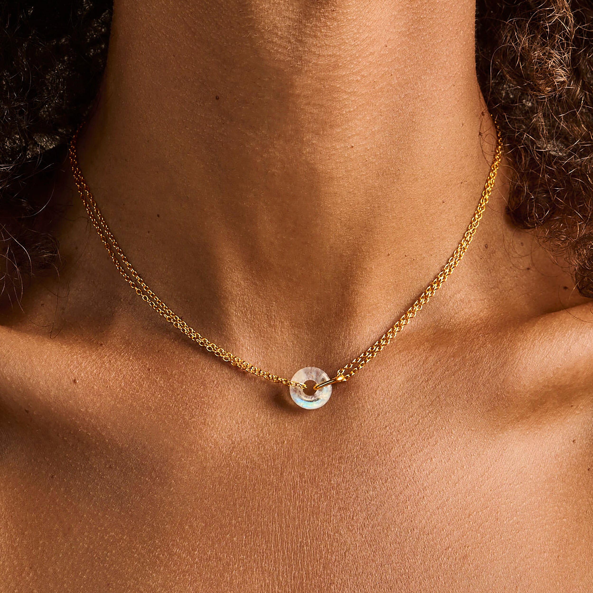 Moonstone Necklace - Ora - Image 6