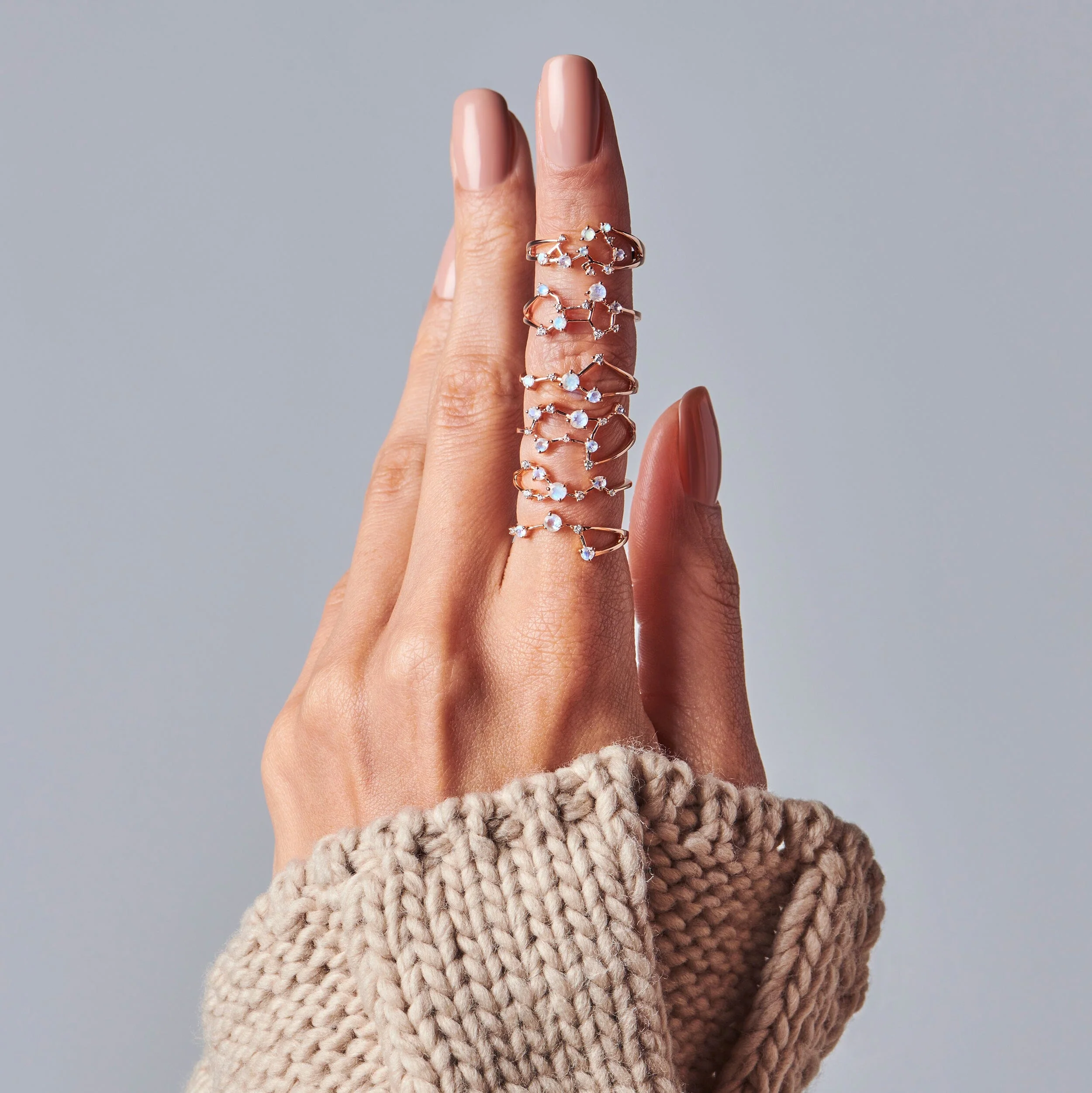 Moonstone Ring - Aries Zodiac Constellation - Image 12