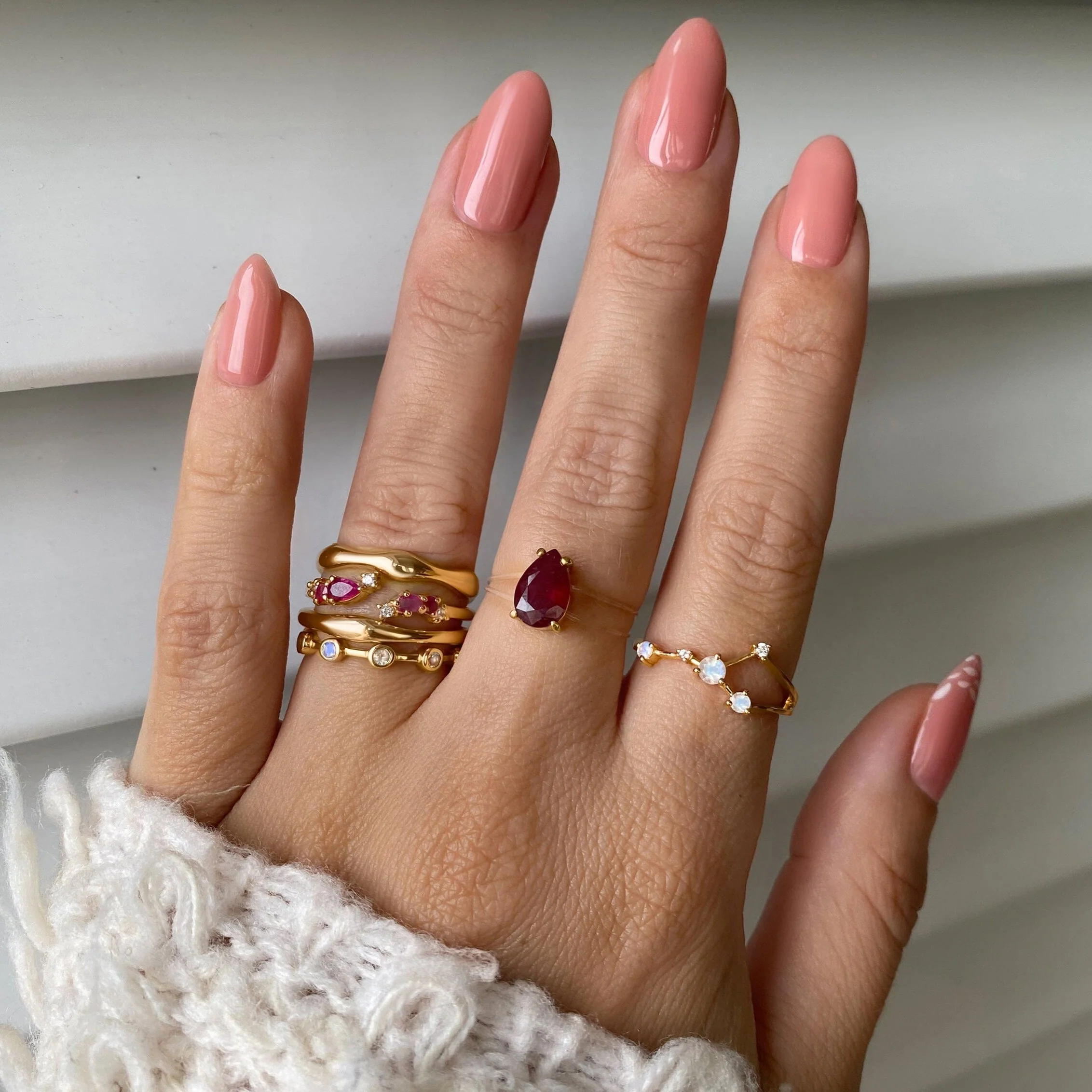 Moonstone Ring - Cancer Zodiac Constellation - Image 9