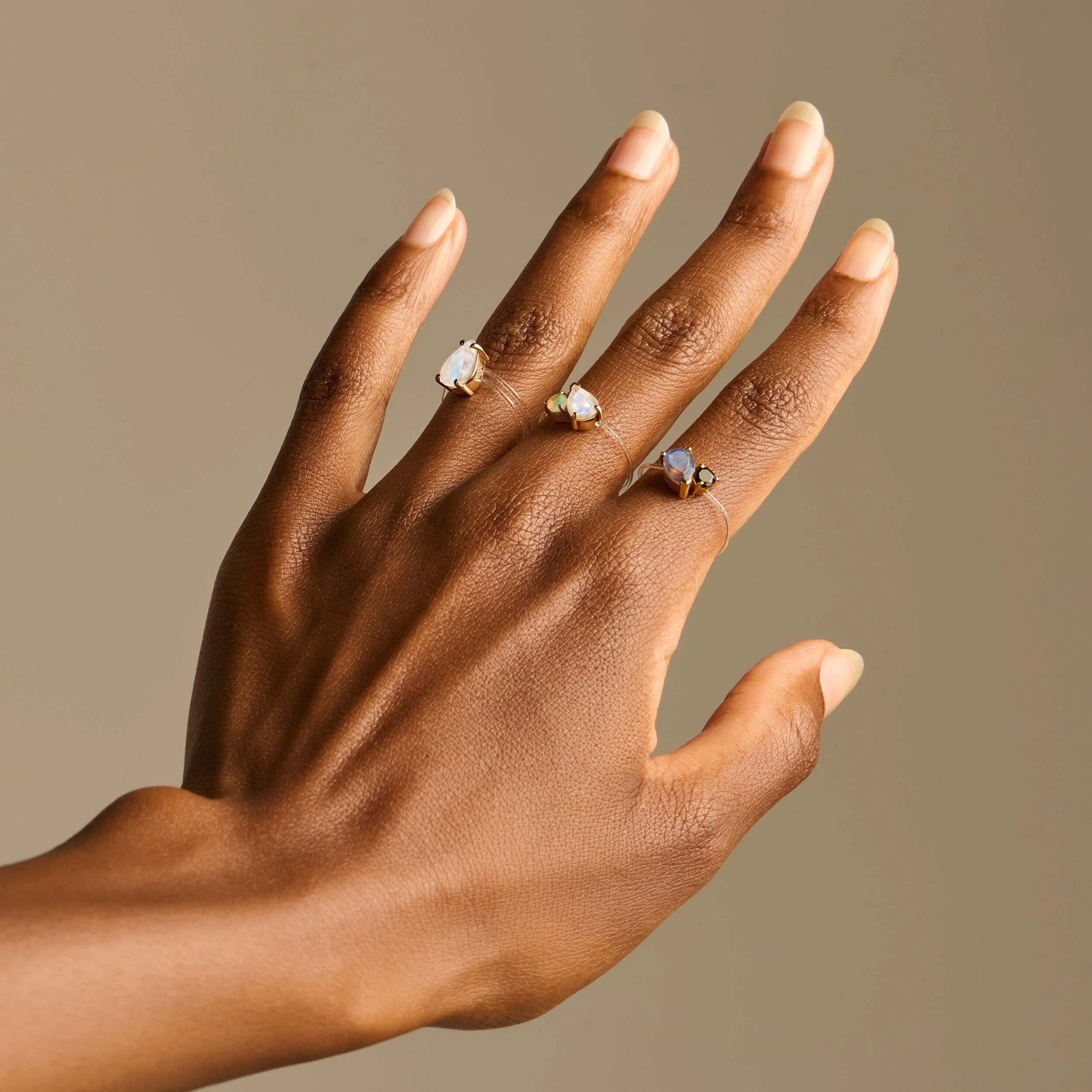 Moonstone Ring Floating - Sway - Image 16