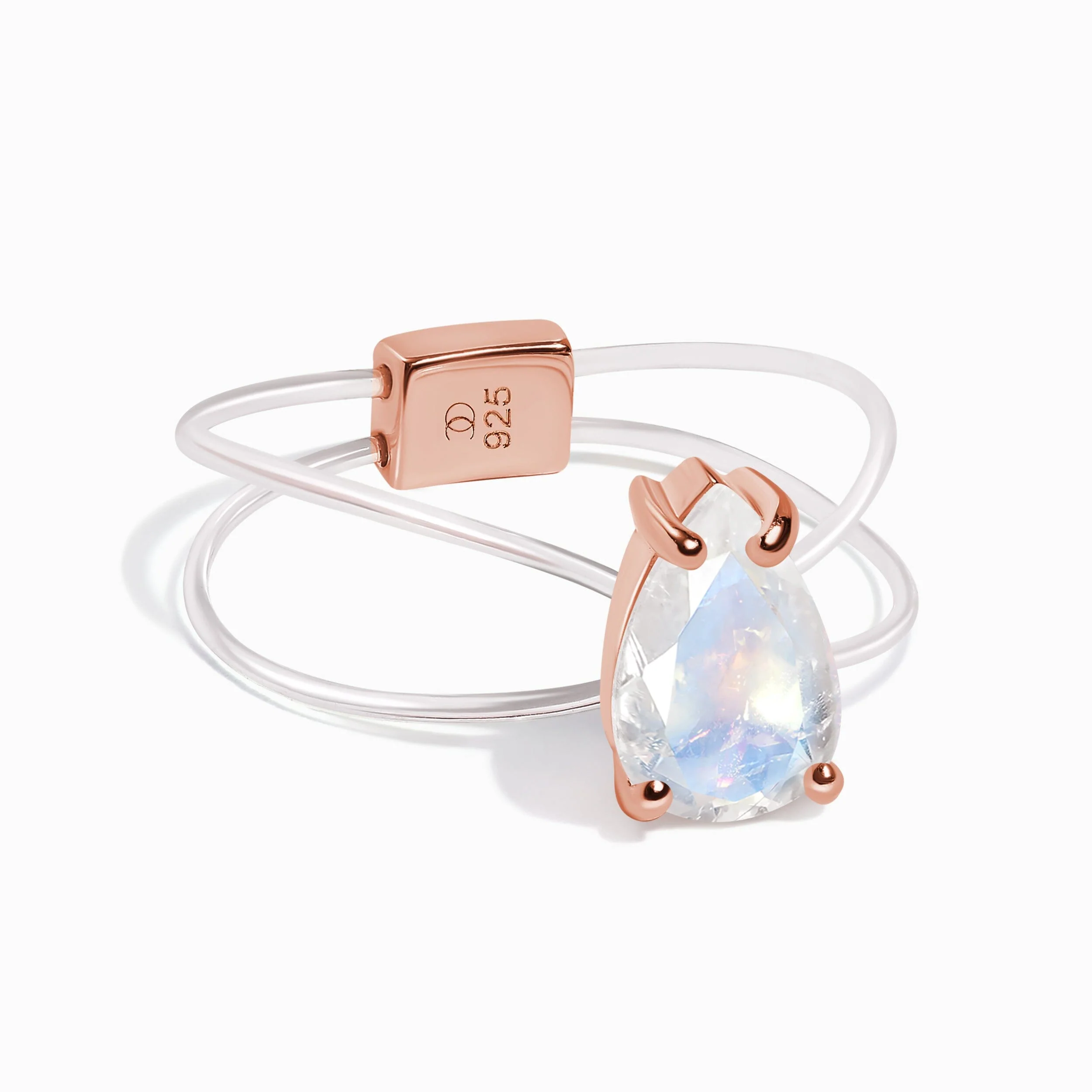 Moonstone Ring Floating - Sway - Image 4