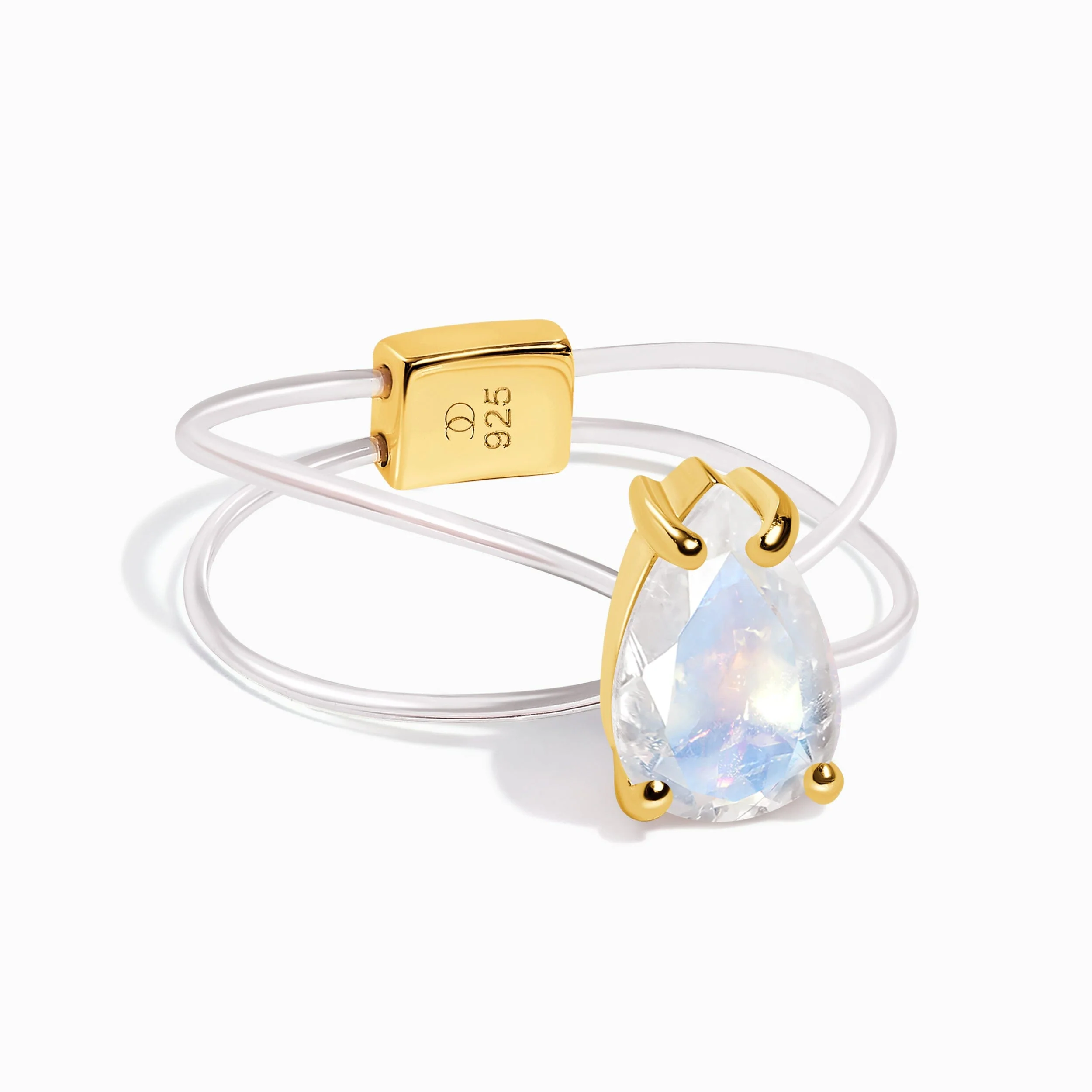 Moonstone Ring Floating - Sway - Image 7