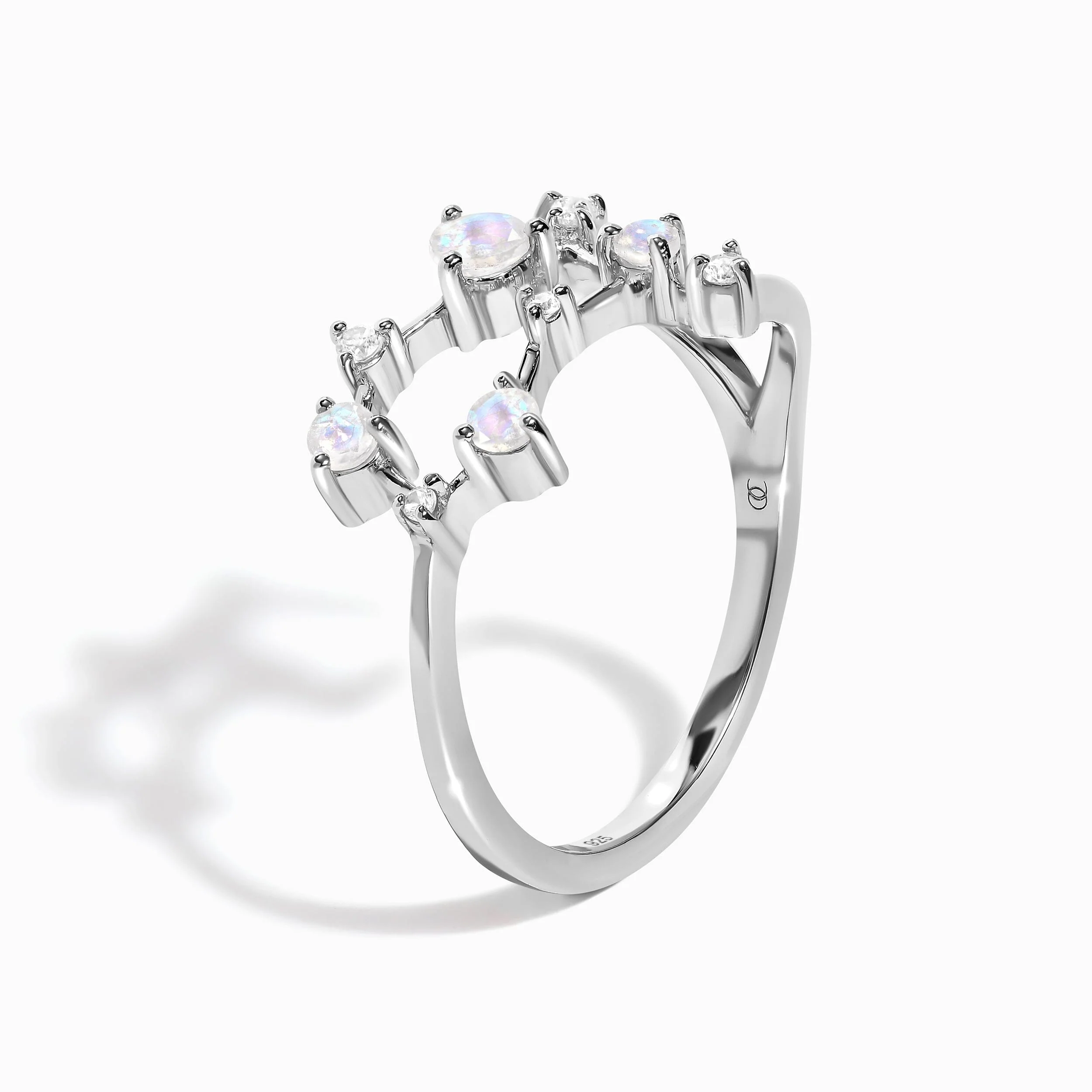 Moonstone Ring - Gemini Zodiac Constellation - Image 12
