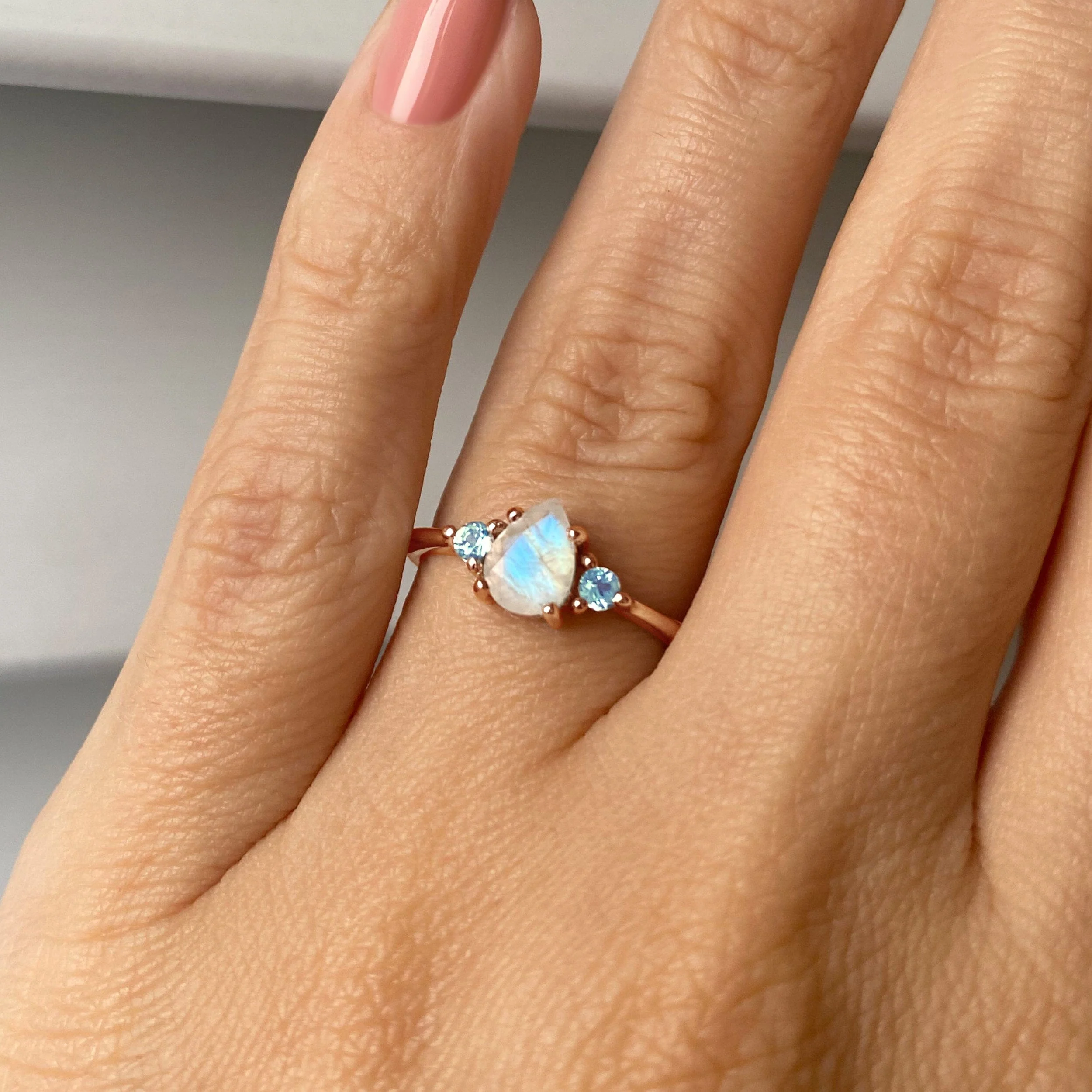 Moonstone Ring - Lania - Image 4