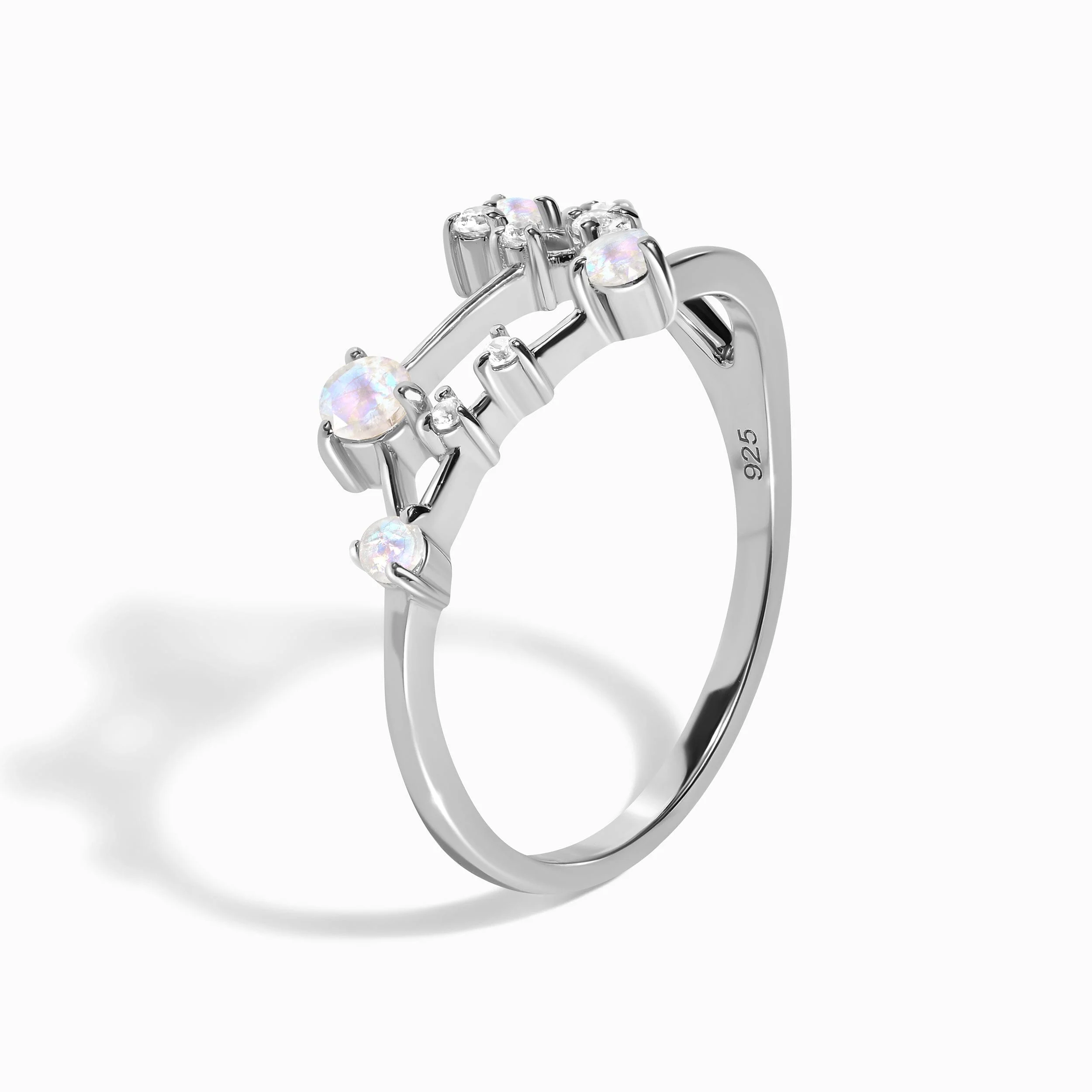 Moonstone Ring - Leo Zodiac Constellation - Image 13