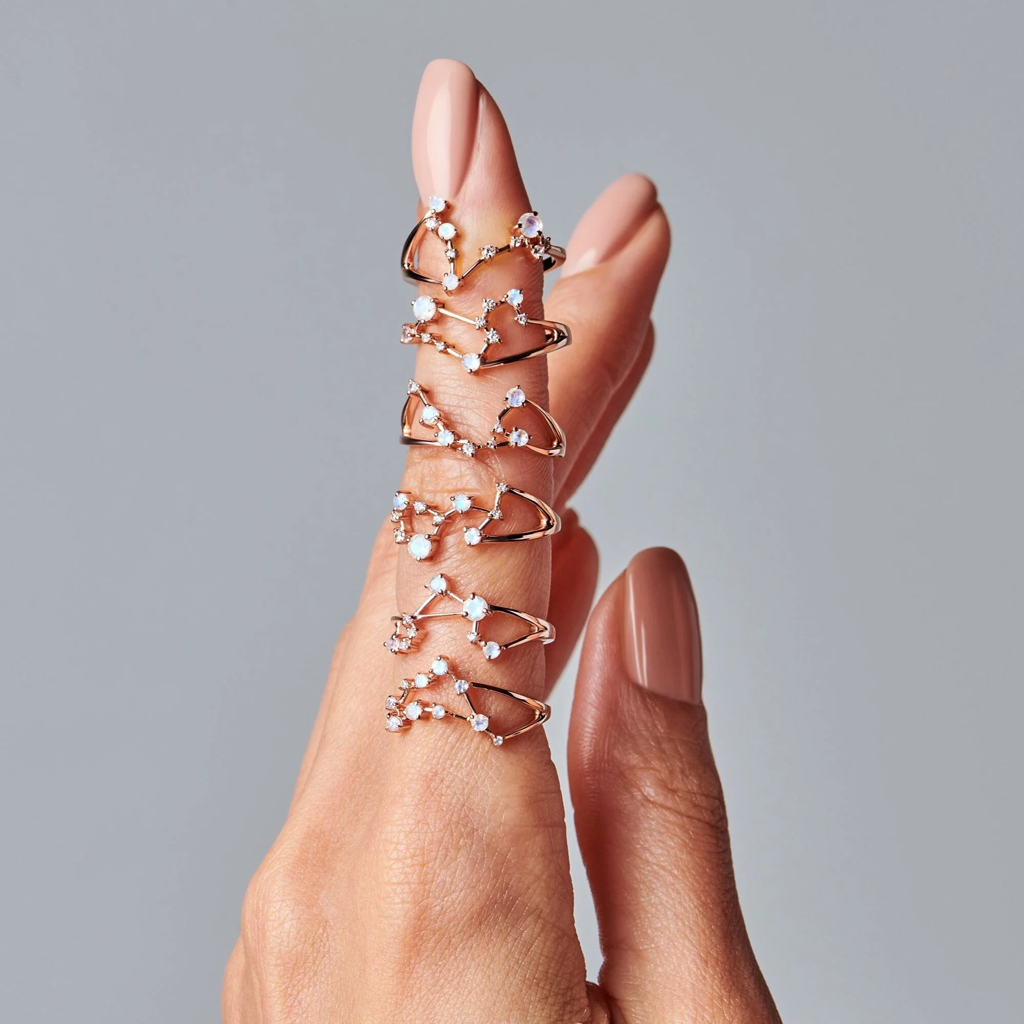 Moonstone Ring - Libra Zodiac Constellation - Image 15