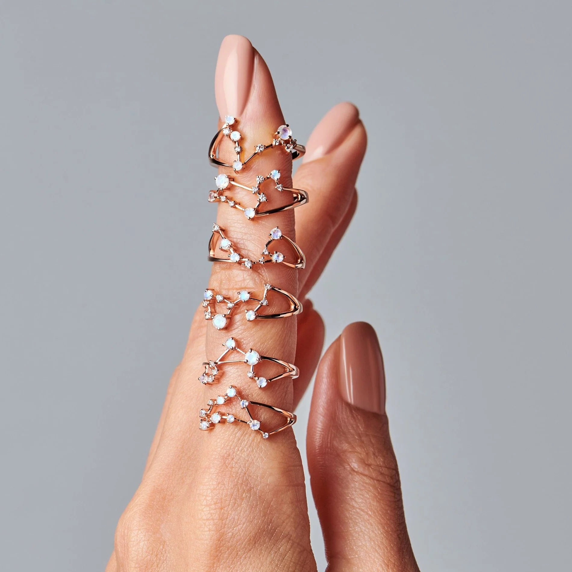 Moonstone Ring - Scorpio Zodiac Constellation - Image 15