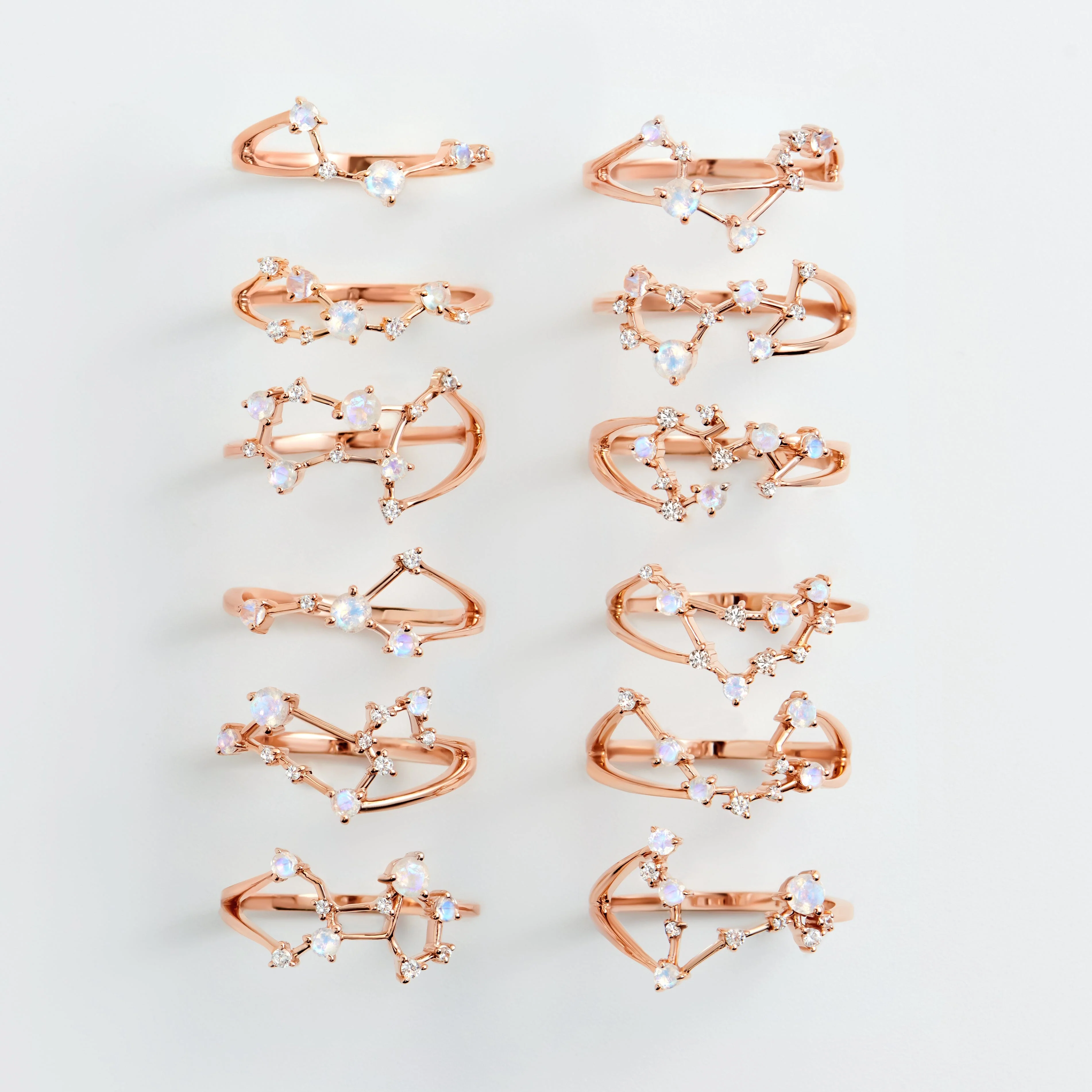 Moonstone Ring - Scorpio Zodiac Constellation - Image 18