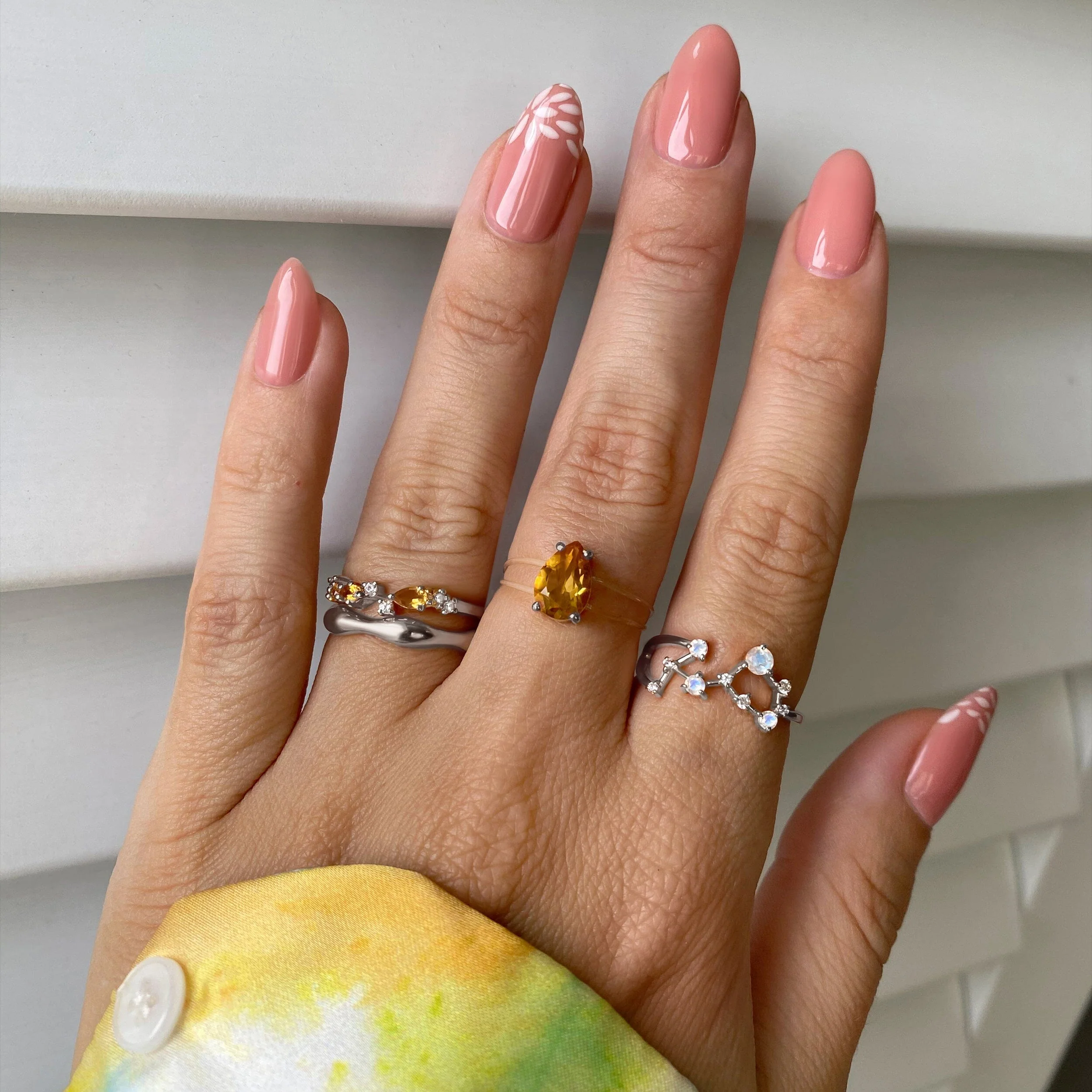 Moonstone Ring - Scorpio Zodiac Constellation - Image 4