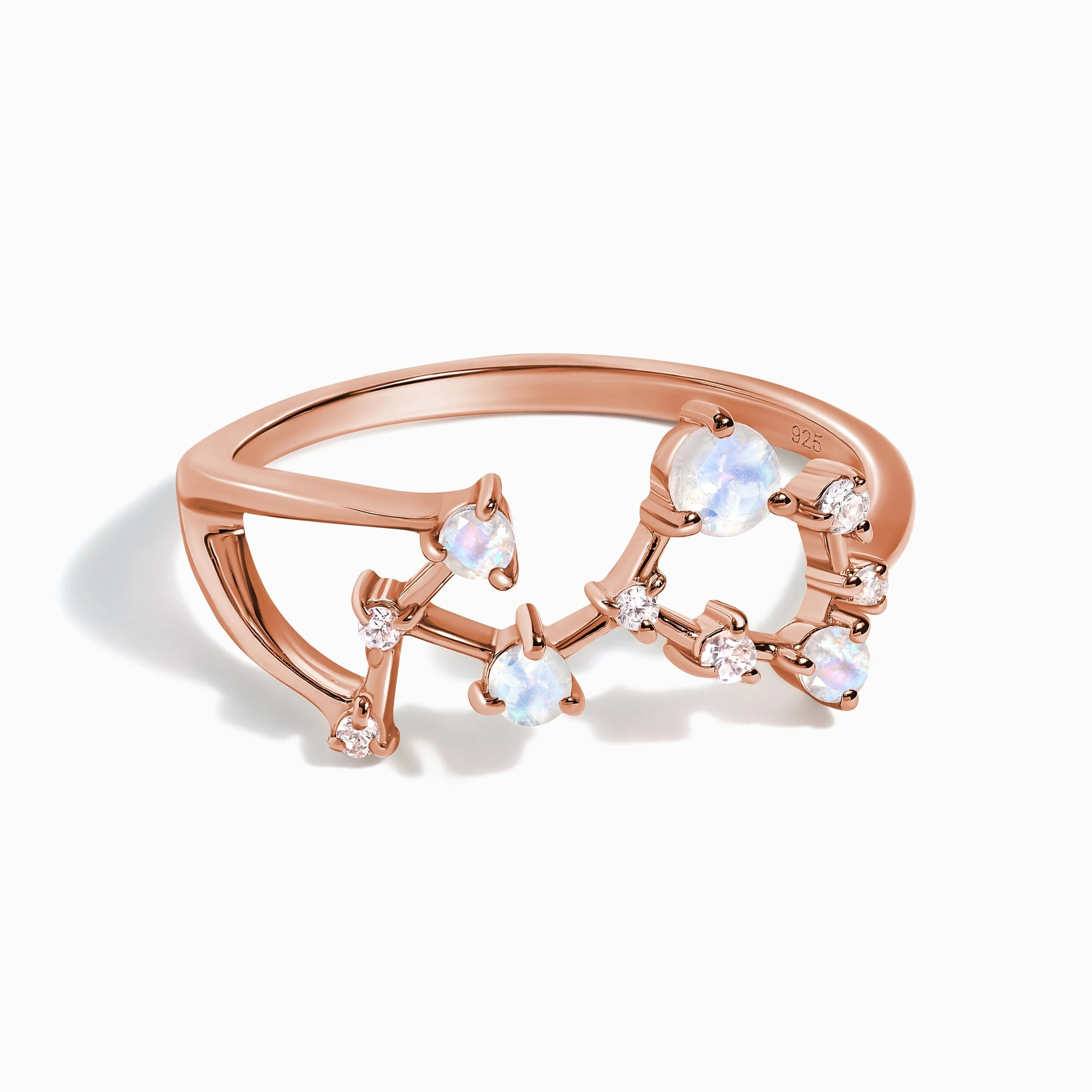 Moonstone Ring - Scorpio Zodiac Constellation - Image 5