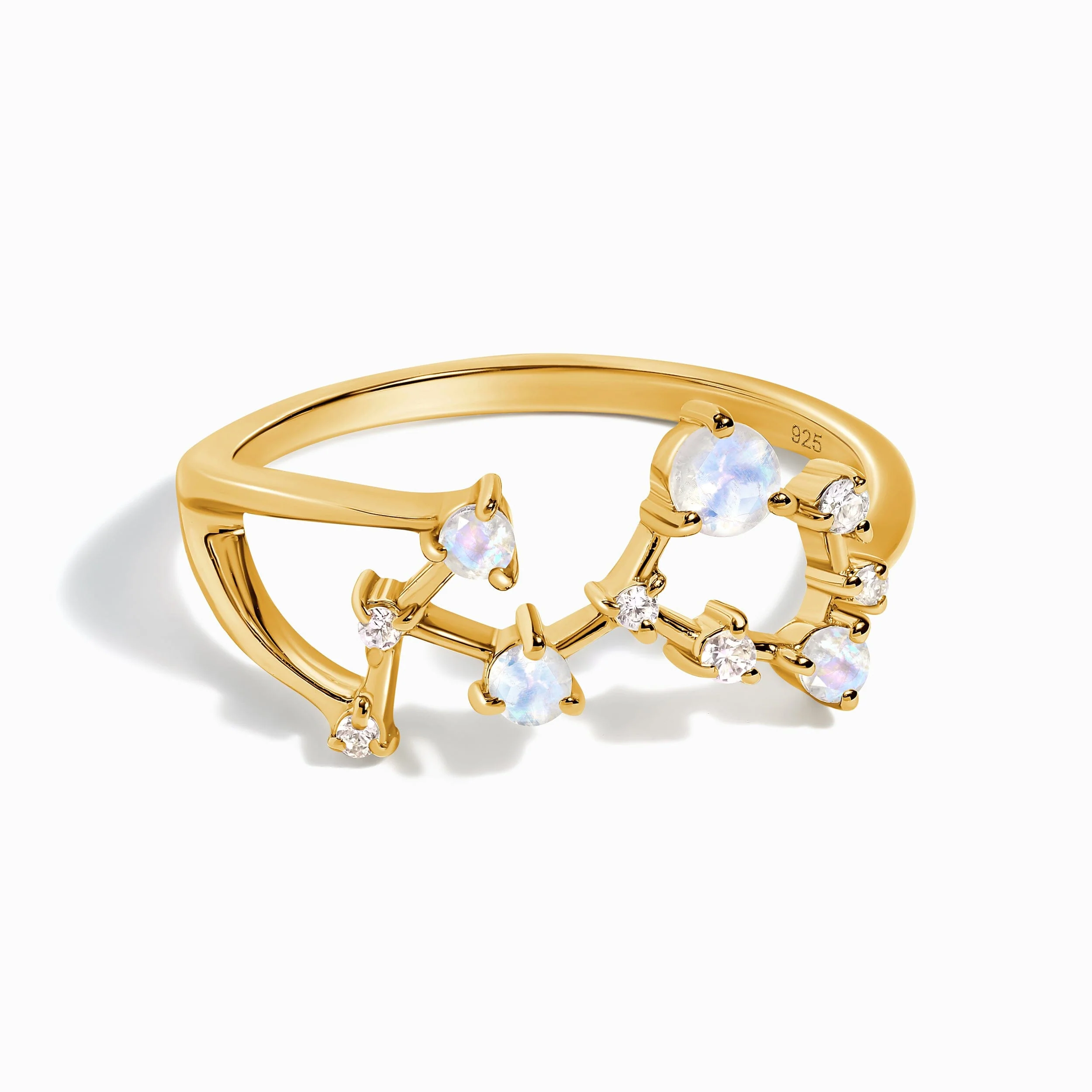 Moonstone Ring - Scorpio Zodiac Constellation - Image 8