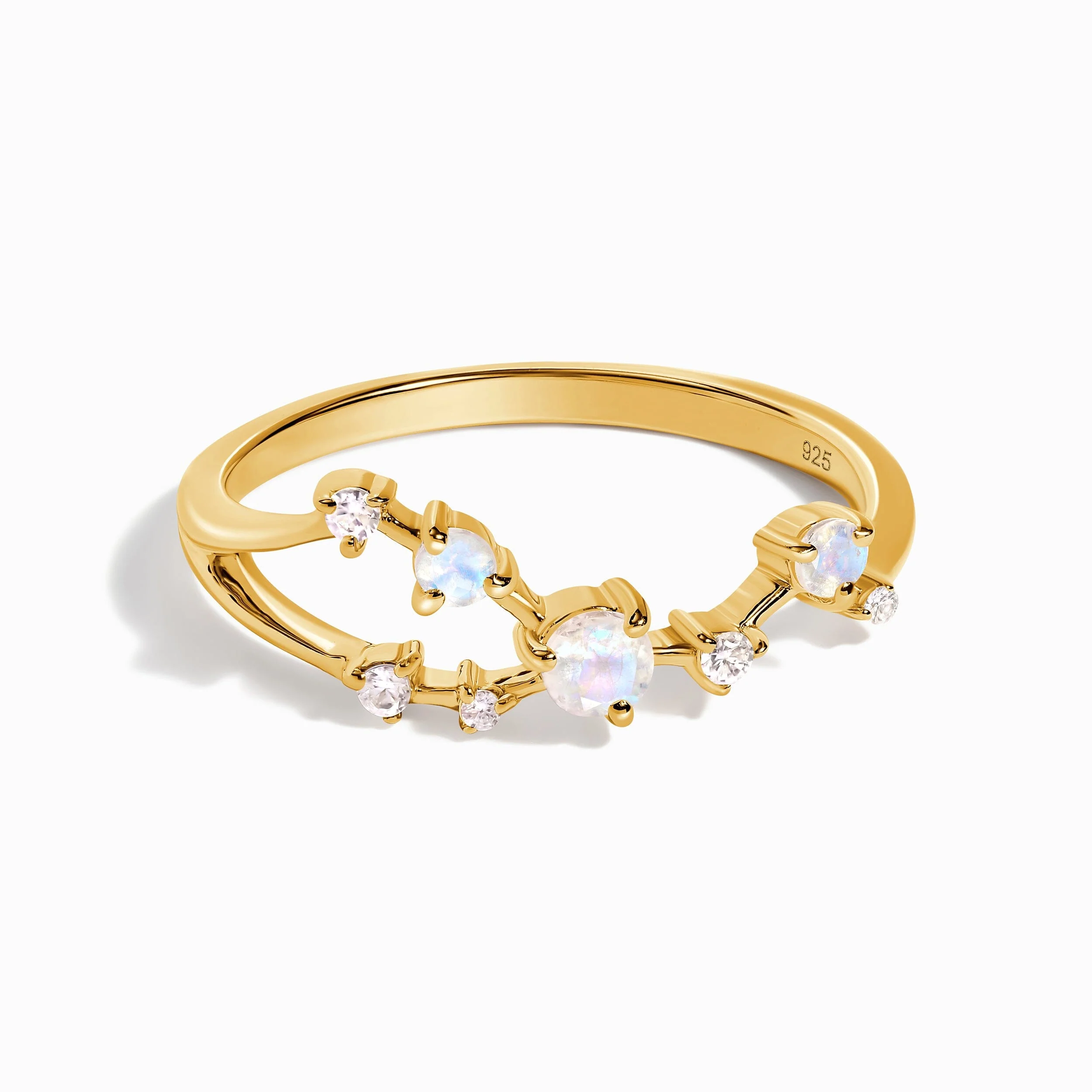 Moonstone Ring - Taurus Zodiac Constellation - Image 7