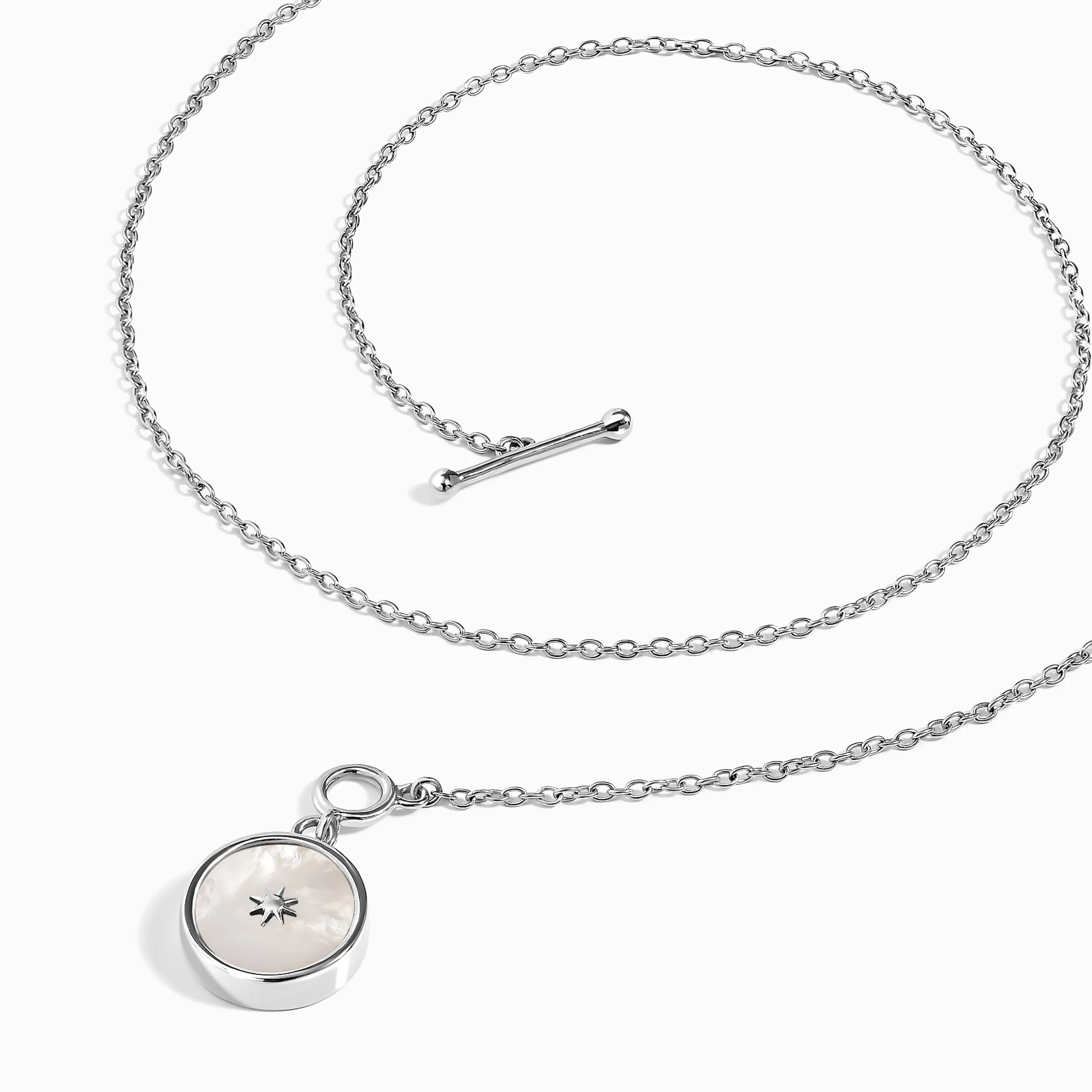 Mother Of Pearl T-Lock Necklace - Sol - Image 12
