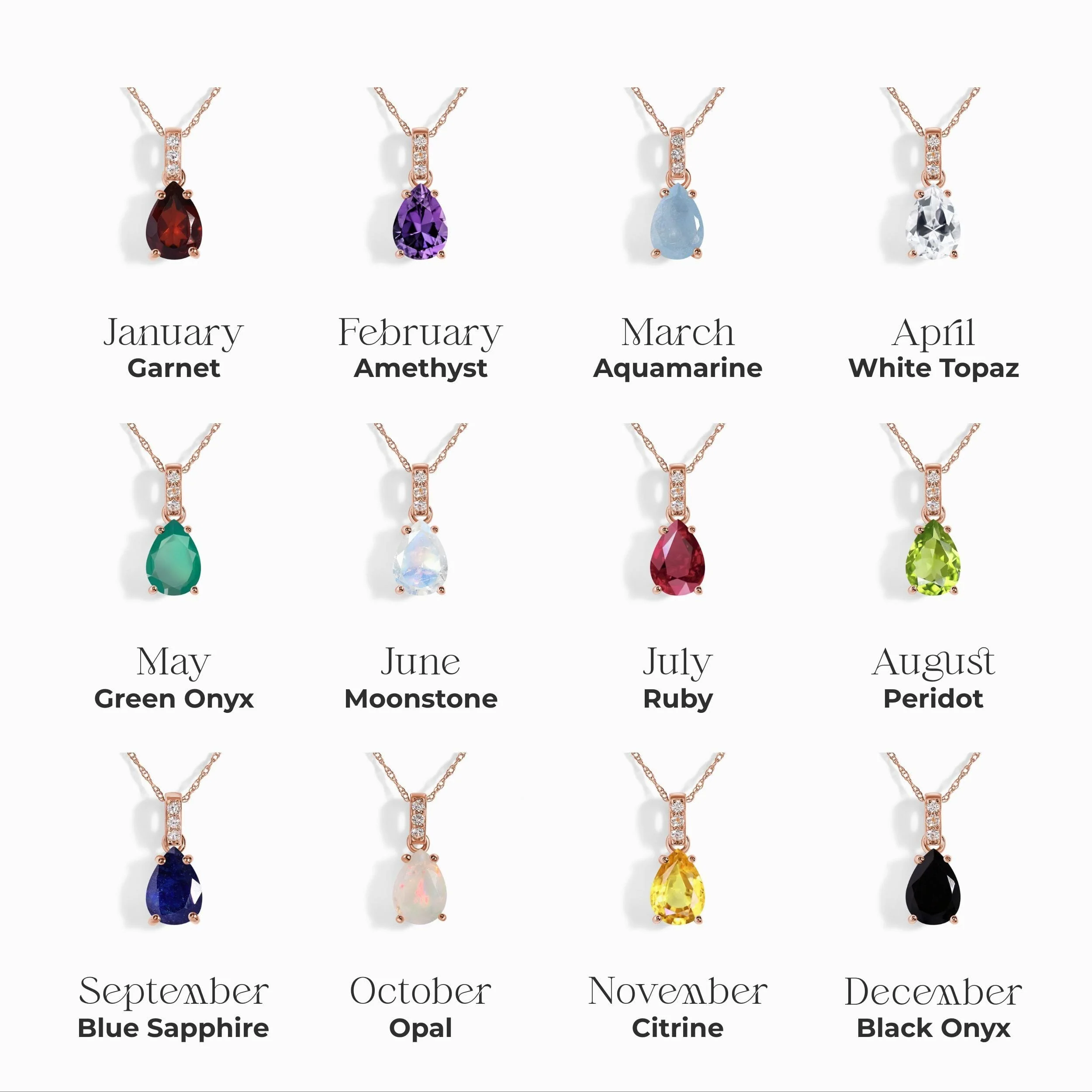 Opal Diamond Necklace Sway - October Birthstone - Image 15